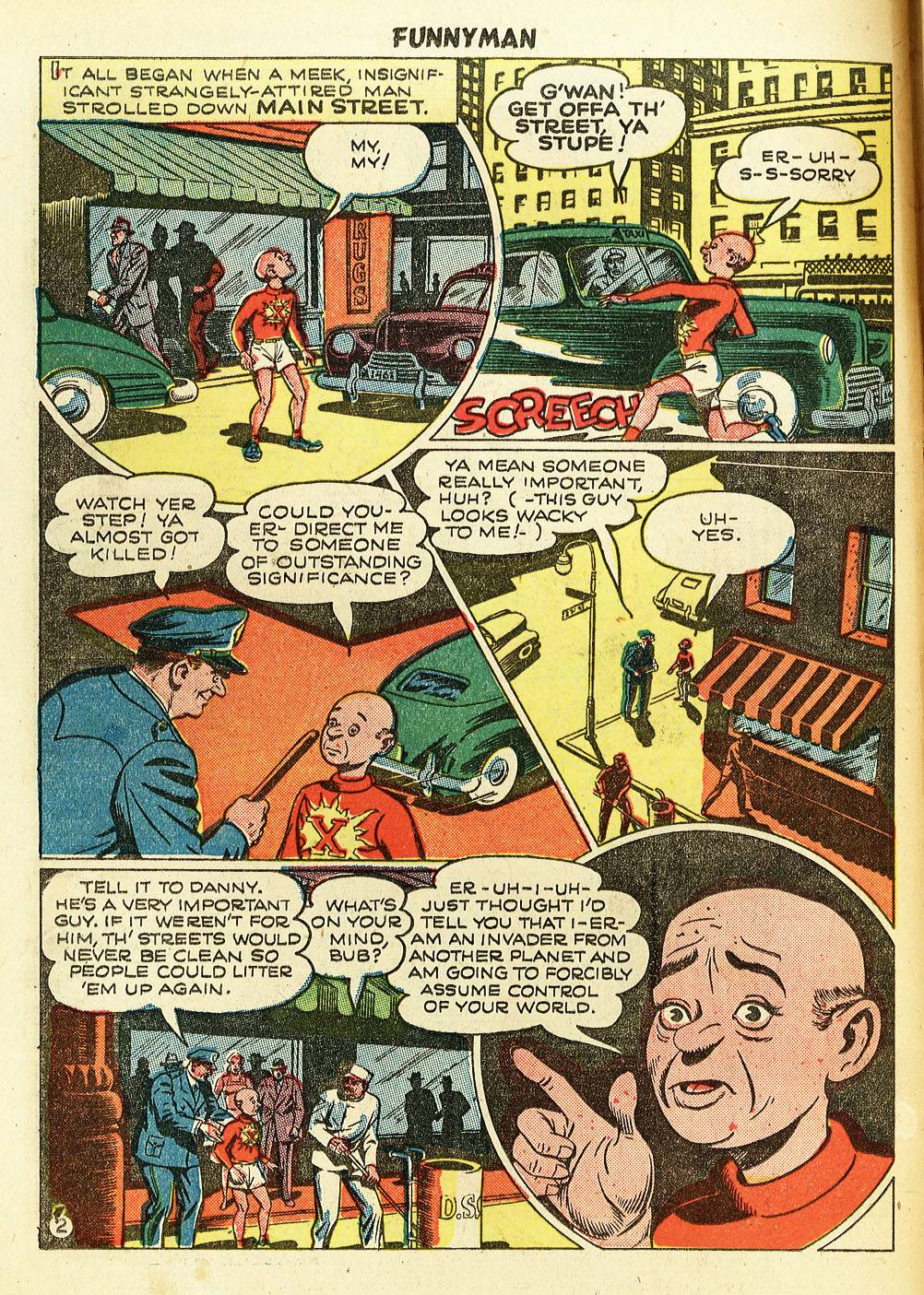 Funnyman Issue #3 - Page 4