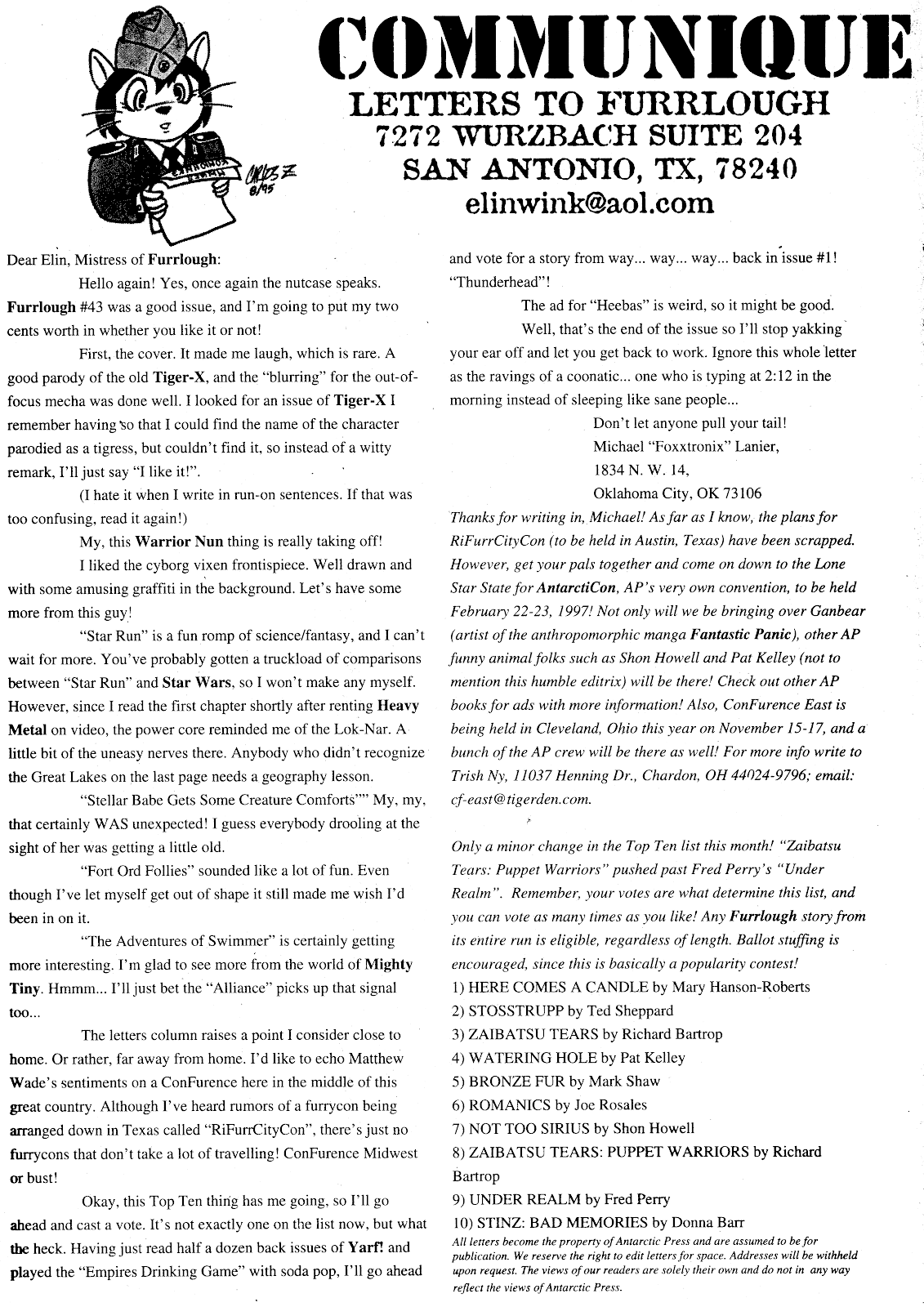 Furrlough Issue #45 - Page 34