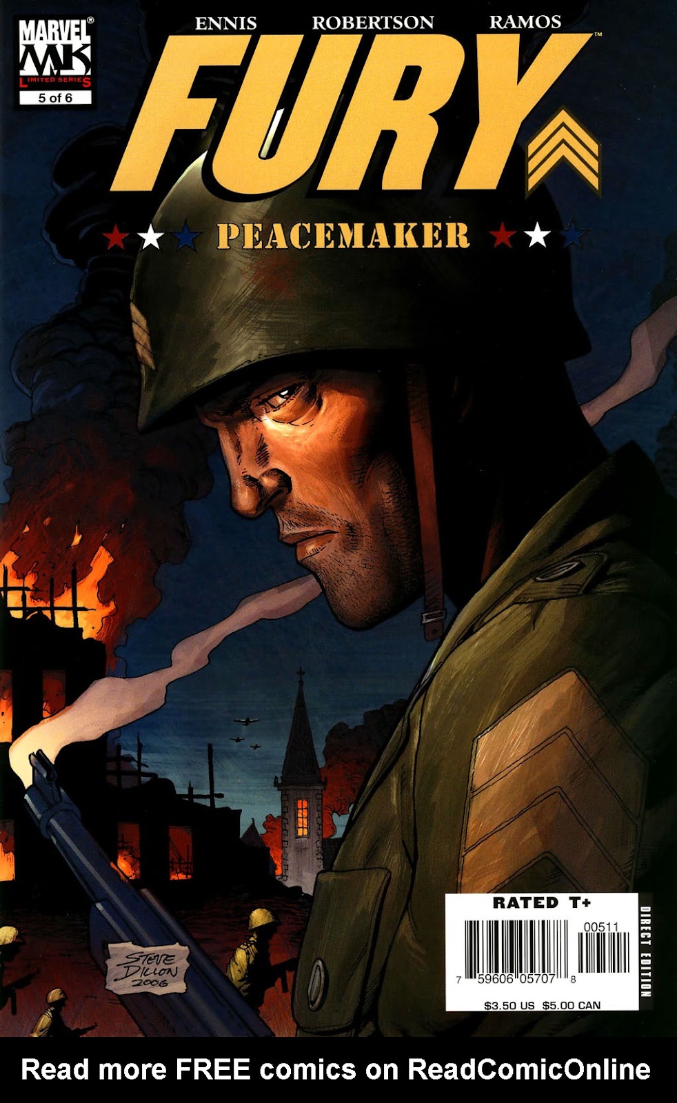 Fury: Peacemaker Issue #5 - Page 1