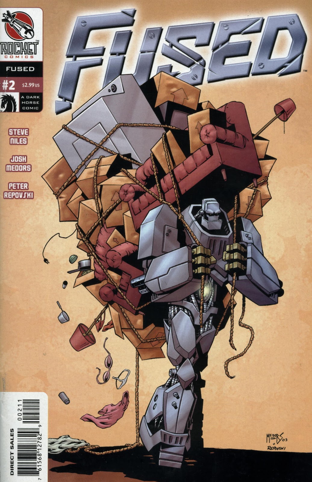 Fused (2003) Issue #2 - Page 1