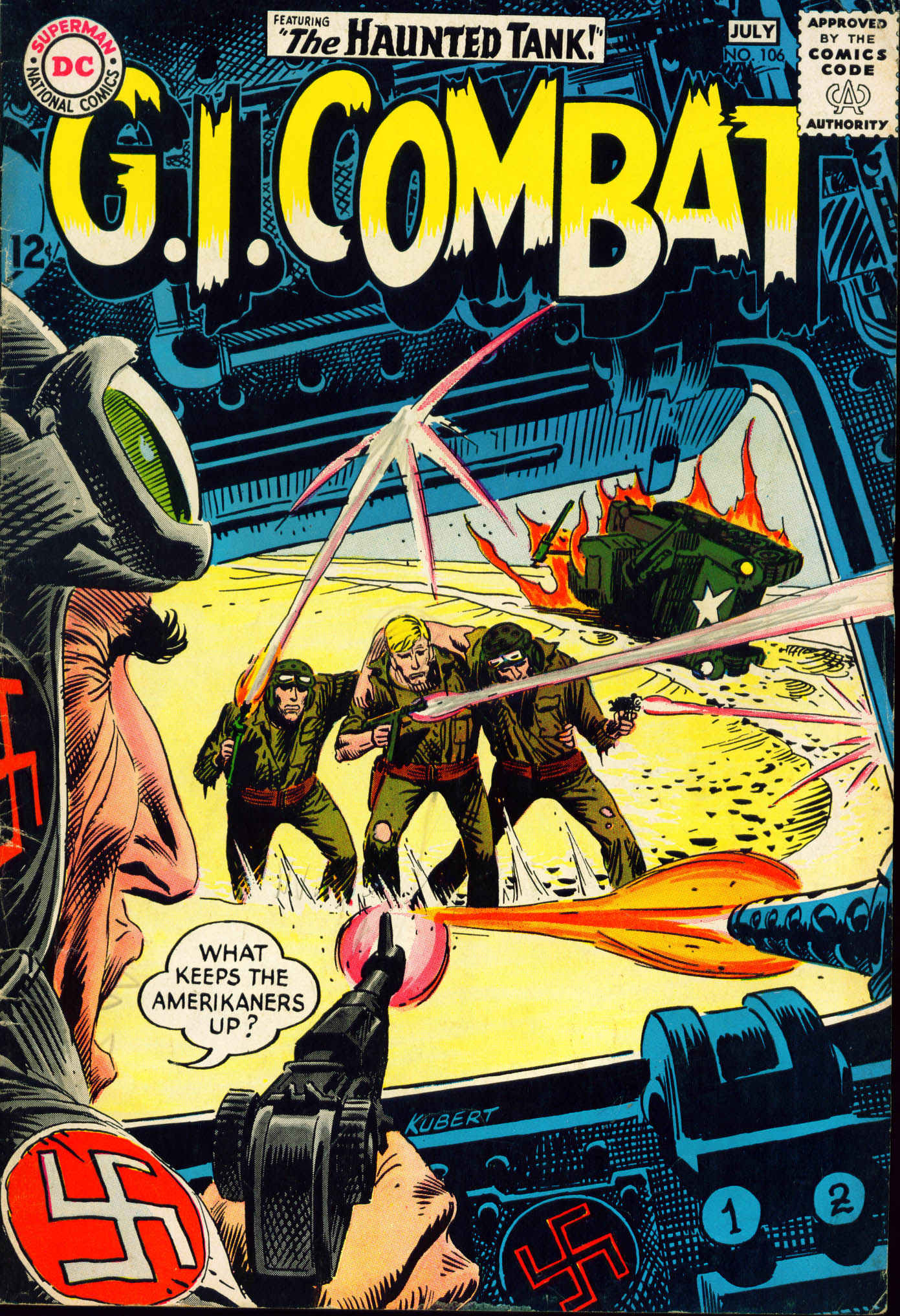 G.I. Combat (1952) Issue #106 - Page 1