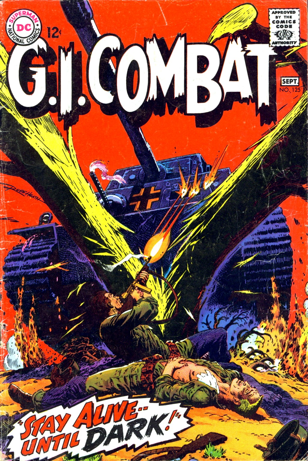 G.I. Combat (1952) Issue #125 - Page 1
