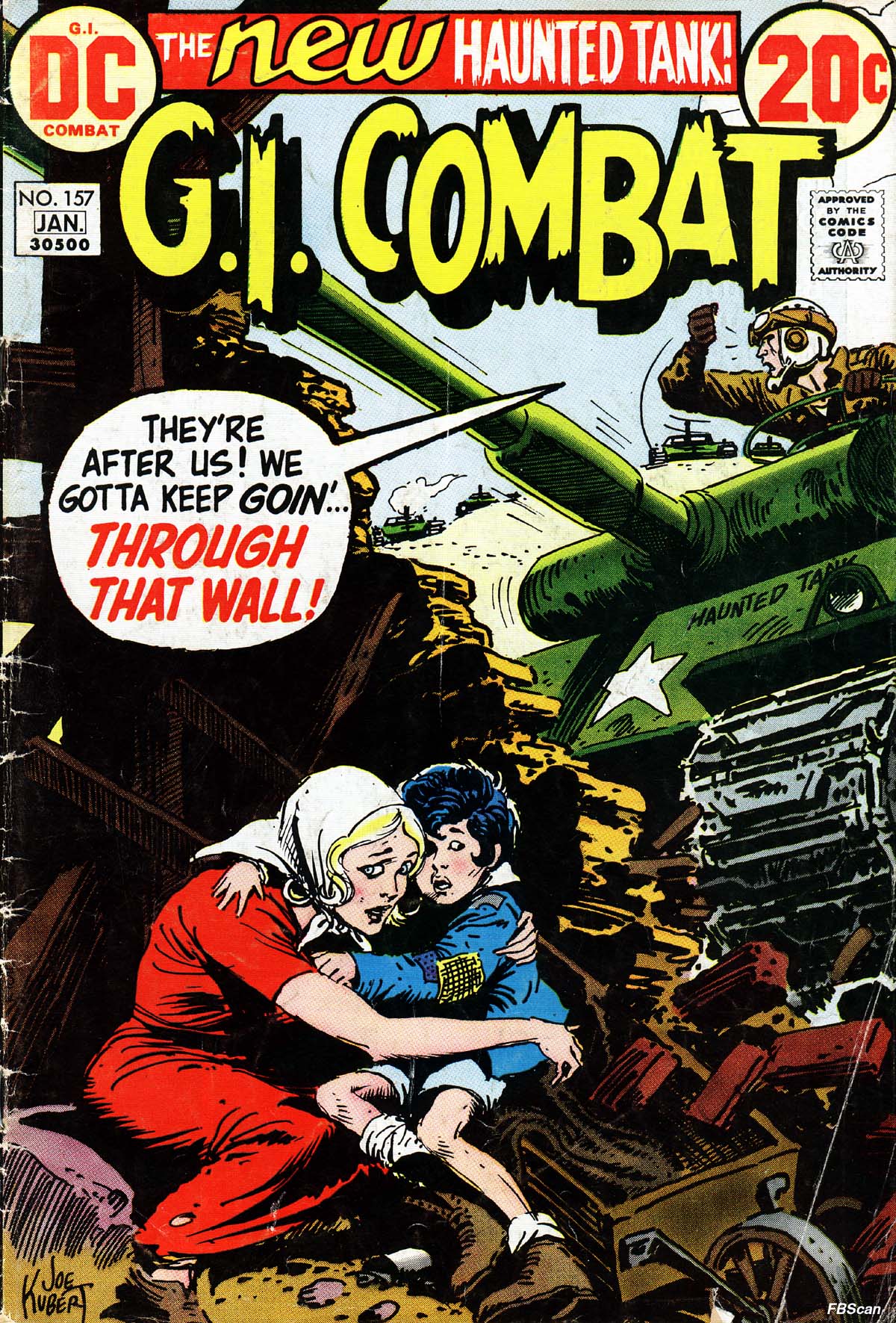 G.I. Combat (1952) Issue #157 - Page 1