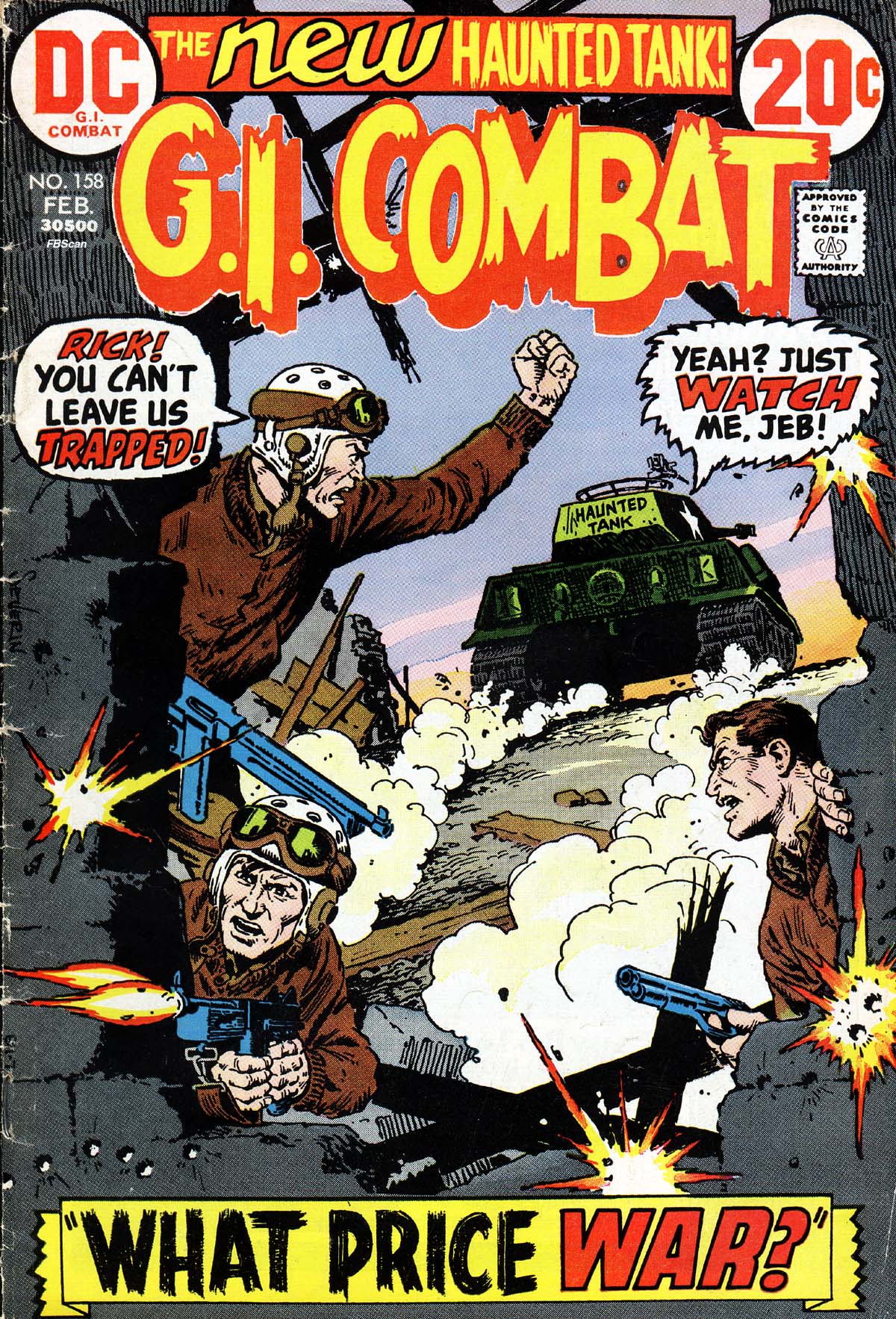 G.I. Combat (1952) Issue #158 - Page 1