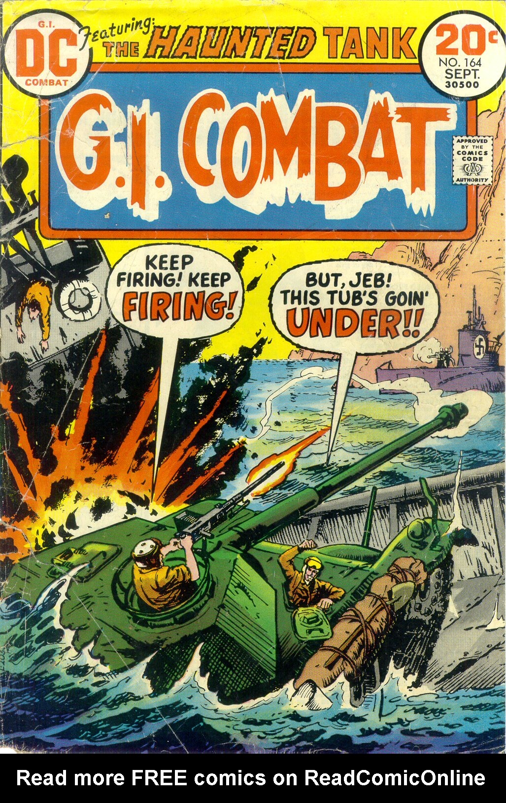 G.I. Combat (1952) Issue #164 - Page 1