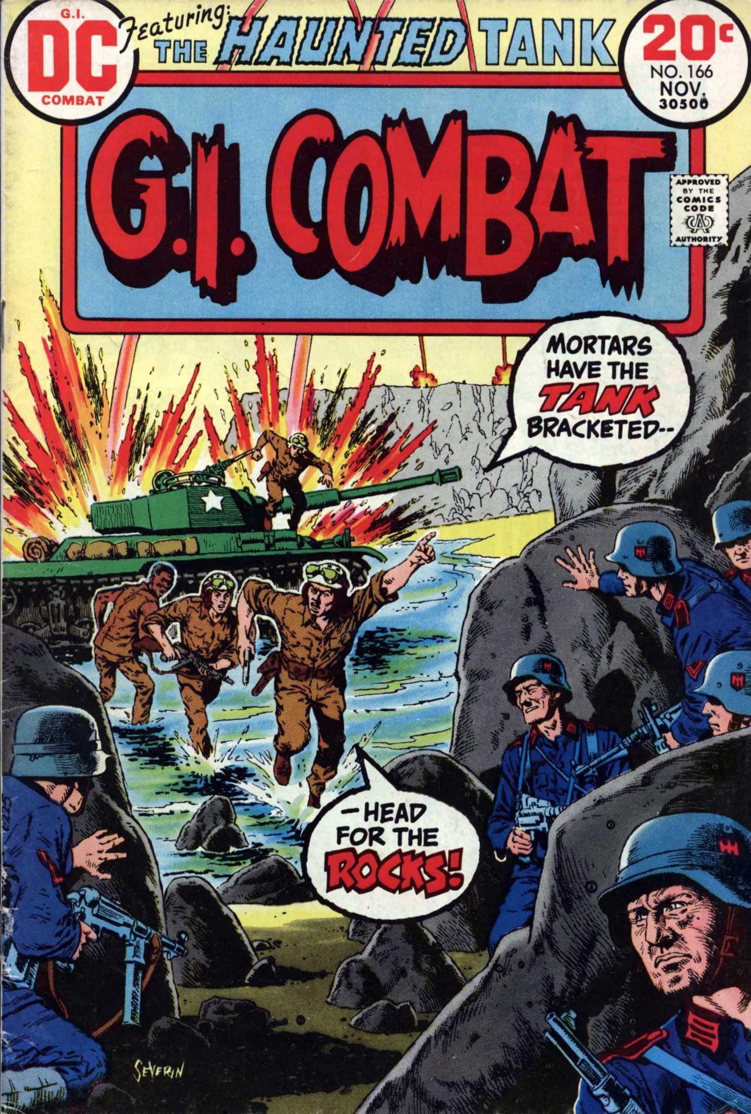 G.I. Combat (1952) Issue #166 - Page 1