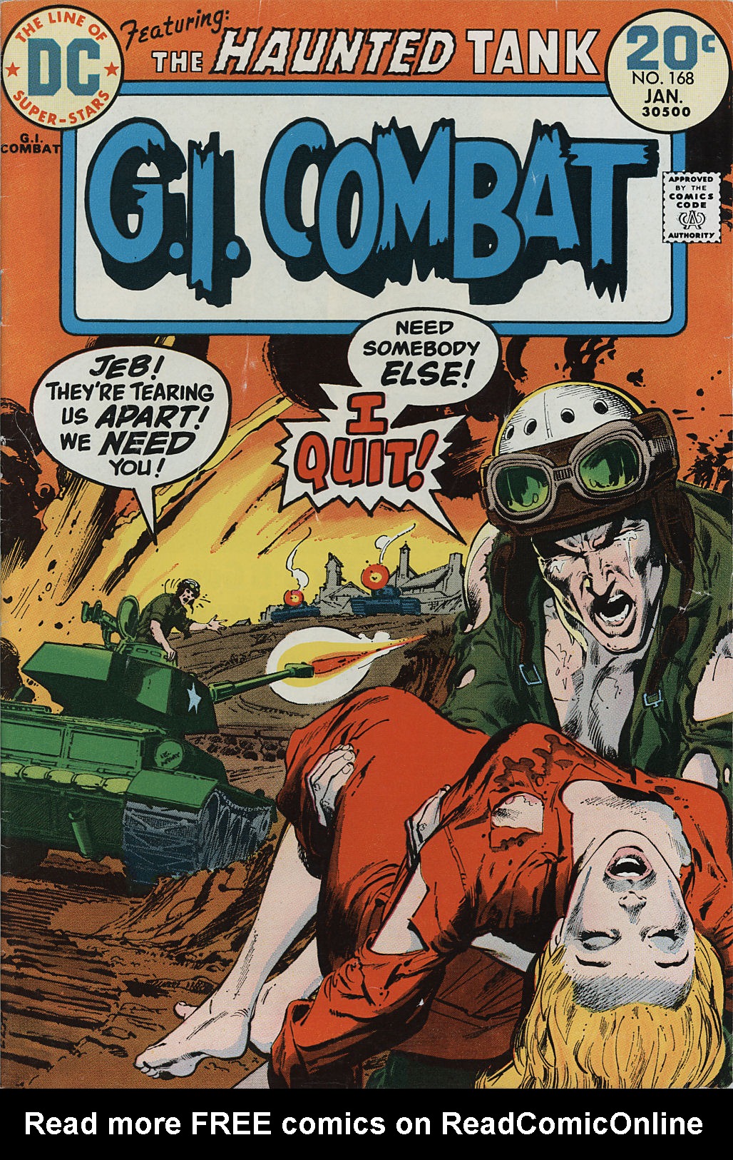 G.I. Combat (1952) Issue #168 - Page 1