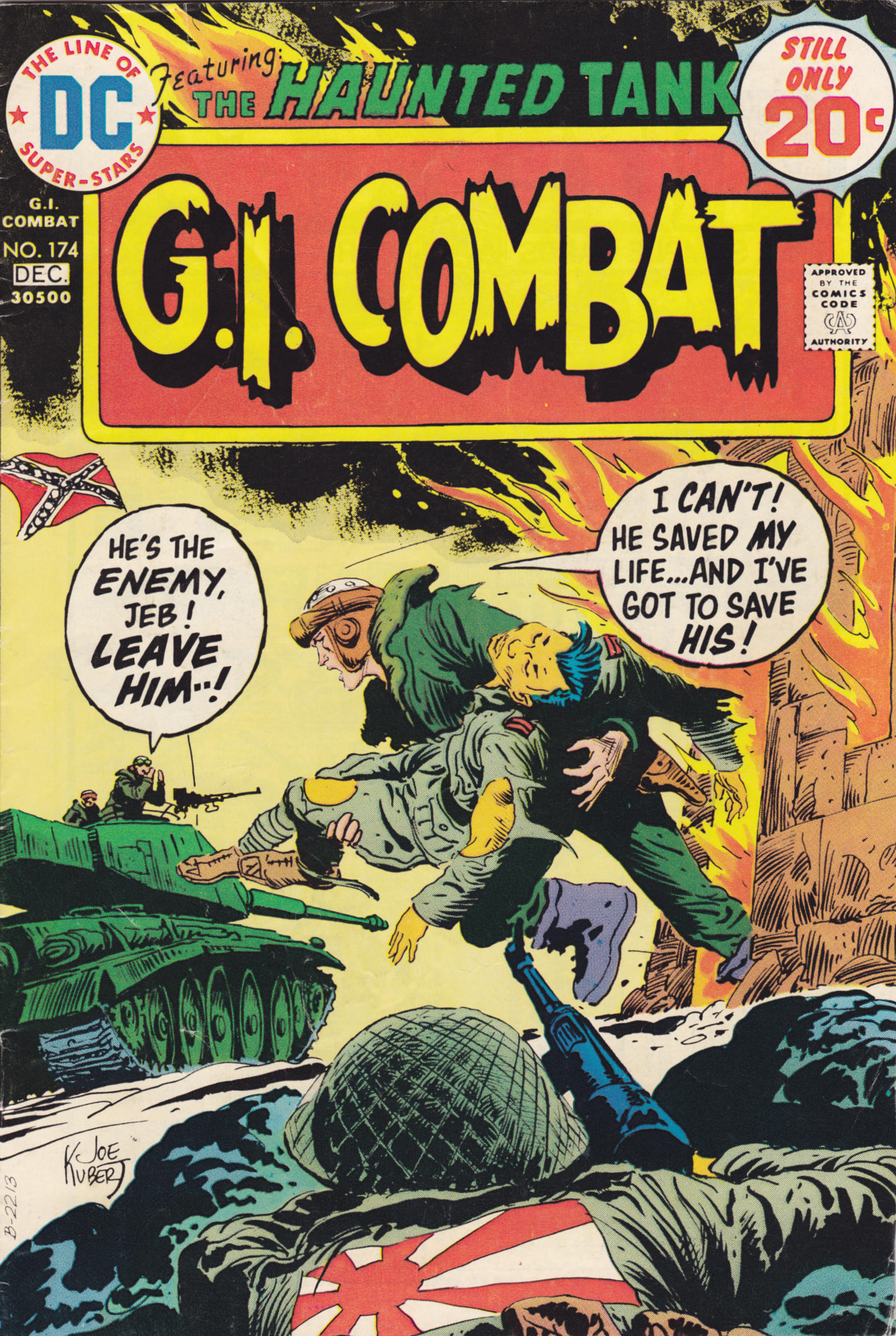 G.I. Combat (1952) Issue #174 - Page 1
