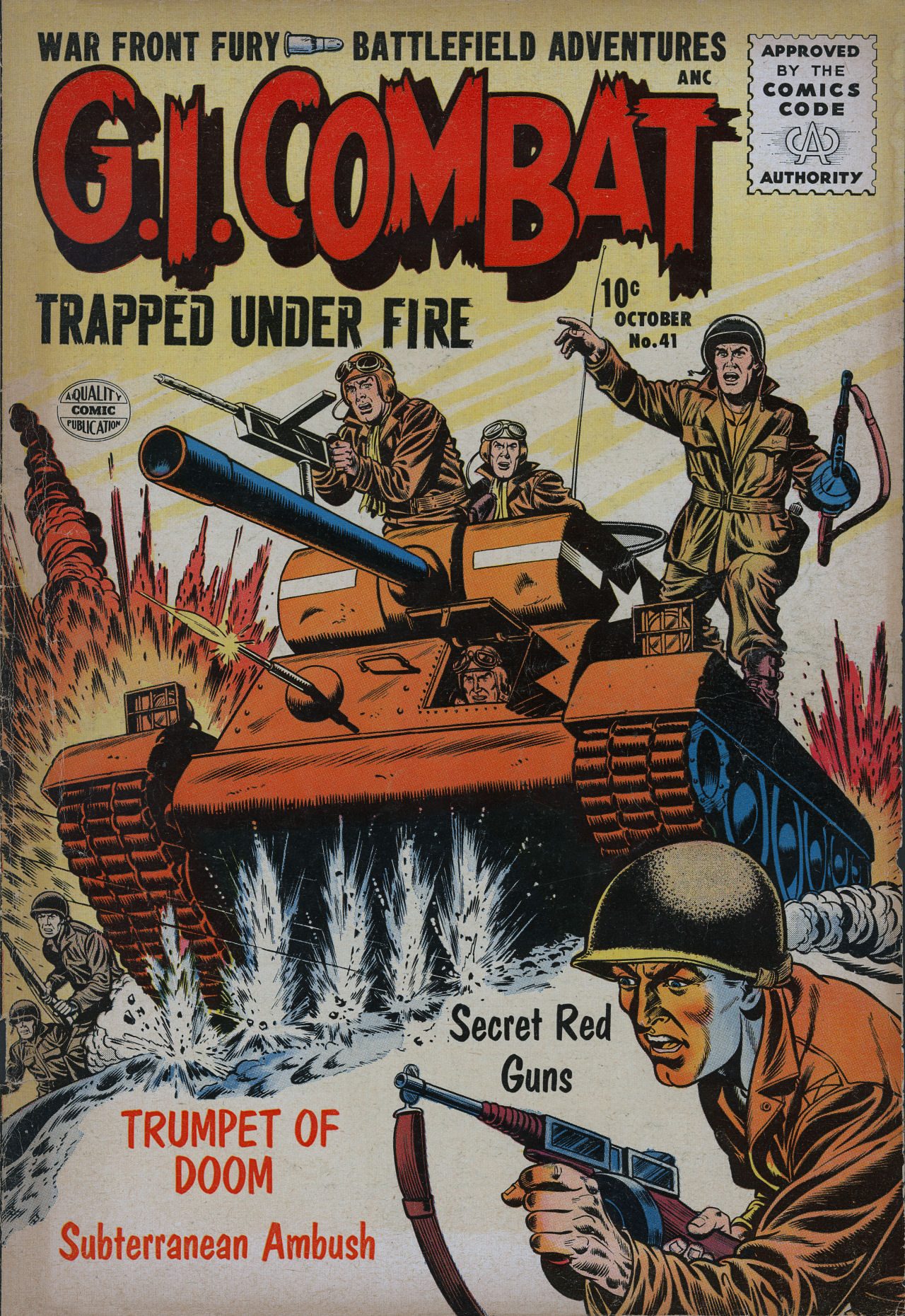 G.I. Combat (1952) Issue #41 - Page 1