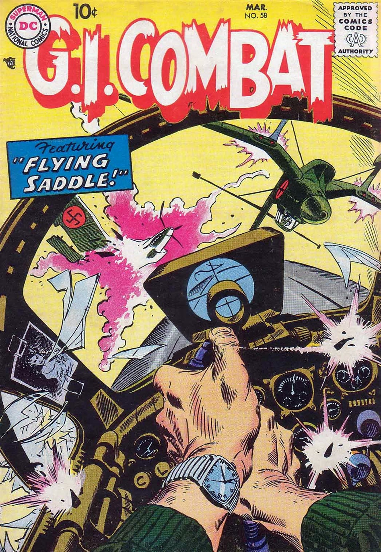 G.I. Combat (1952) Issue #58 - Page 1