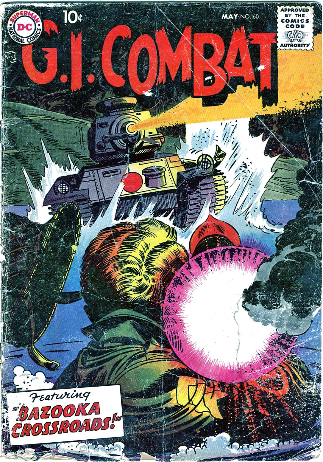 G.I. Combat (1952) Issue #60 - Page 1