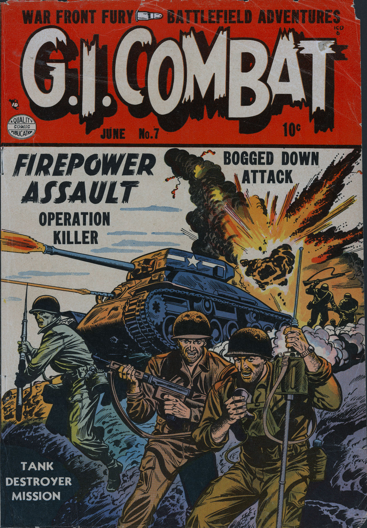 G.I. Combat (1952) Issue #7 - Page 1