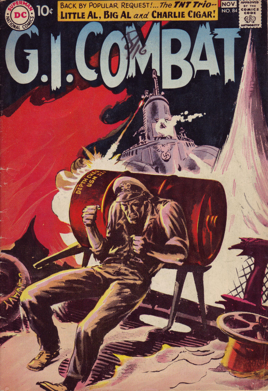 G.I. Combat (1952) Issue #84 - Page 1