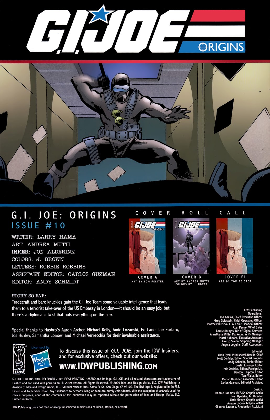 G.I. Joe: Origins Issue #10 - Page 3