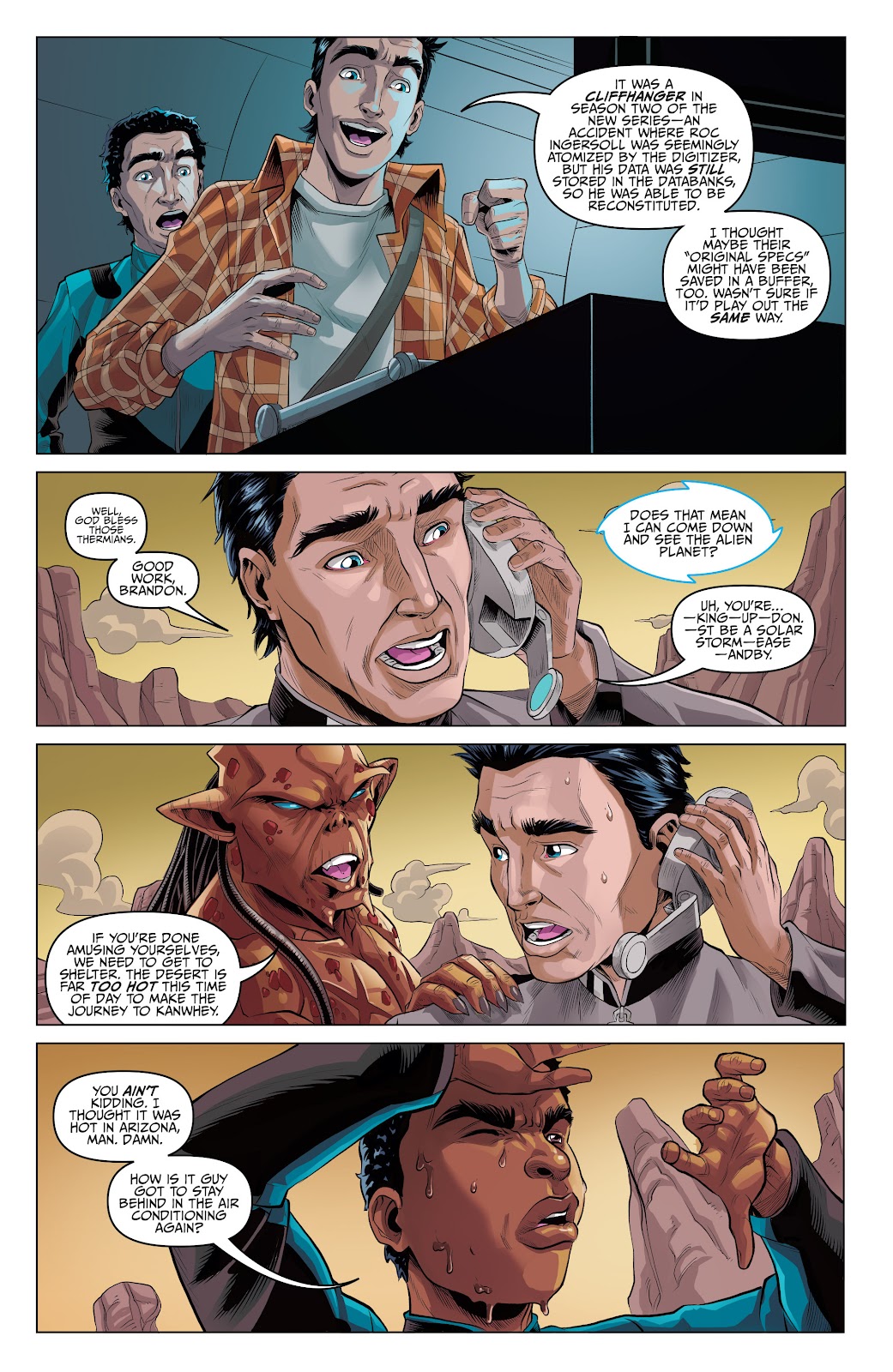 Galaxy Quest: The Journey Continues Issue #3 - Page 10