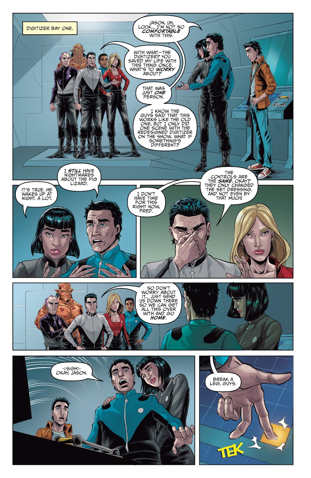 Galaxy Quest: The Journey Continues Issue #3 - Page 6