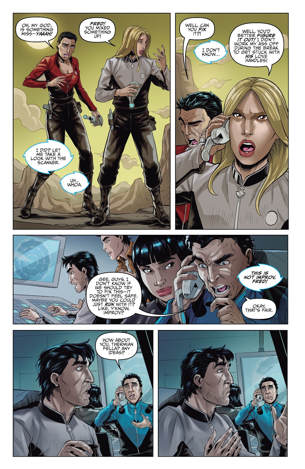Galaxy Quest: The Journey Continues Issue #3 - Page 8