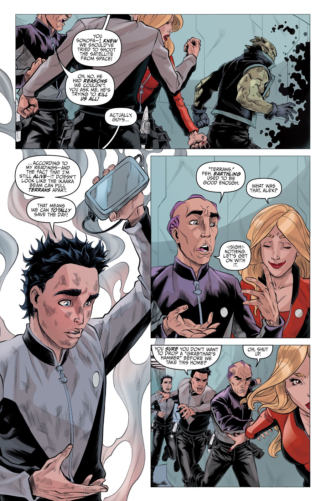 Galaxy Quest: The Journey Continues Issue #4 - Page 18