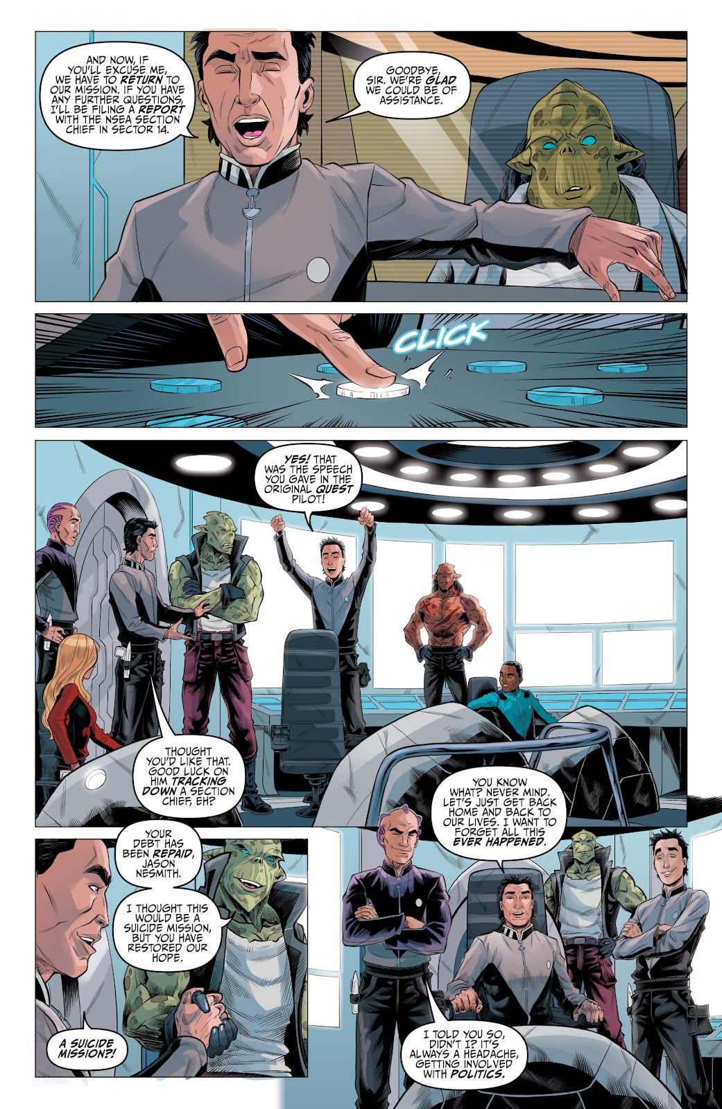 Galaxy Quest: The Journey Continues Issue #4 - Page 22