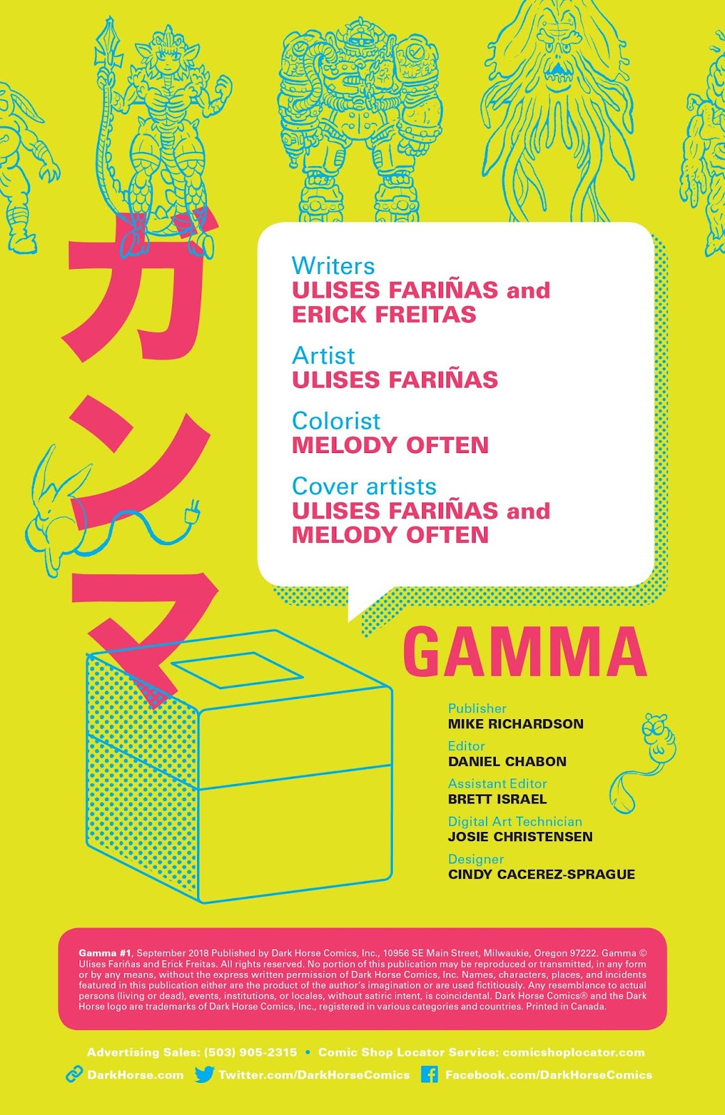 Gamma Issue #1 - Page 2