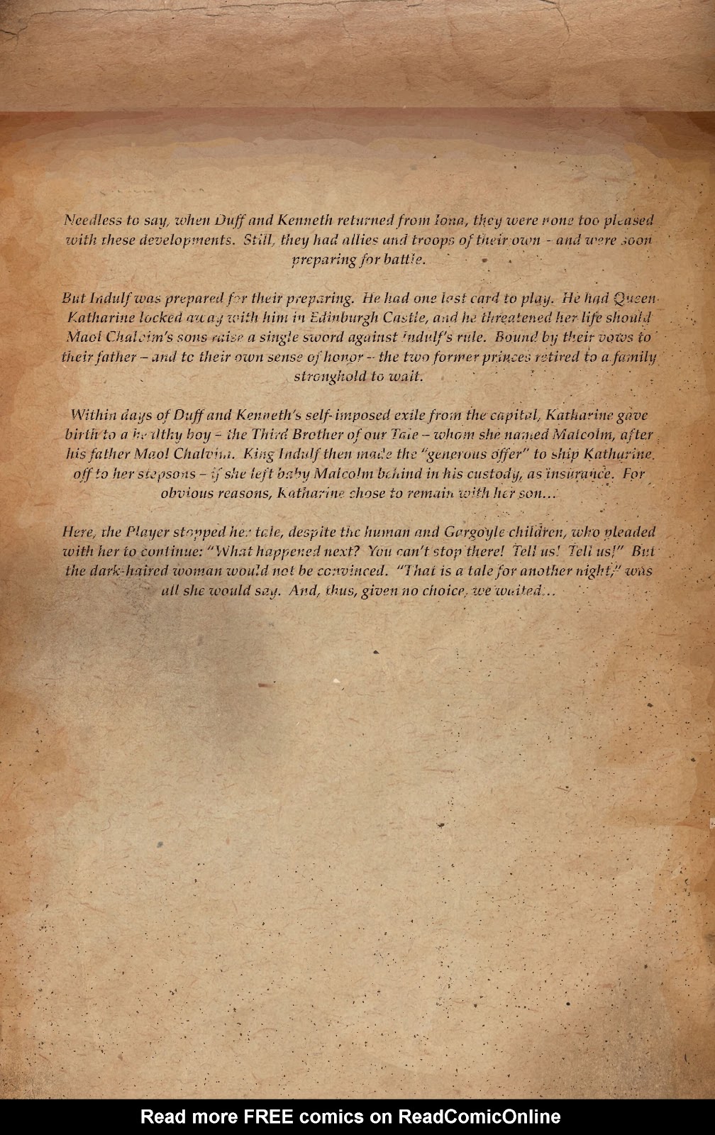 Gargoyles: Dark Ages Issue #1 - Page 32