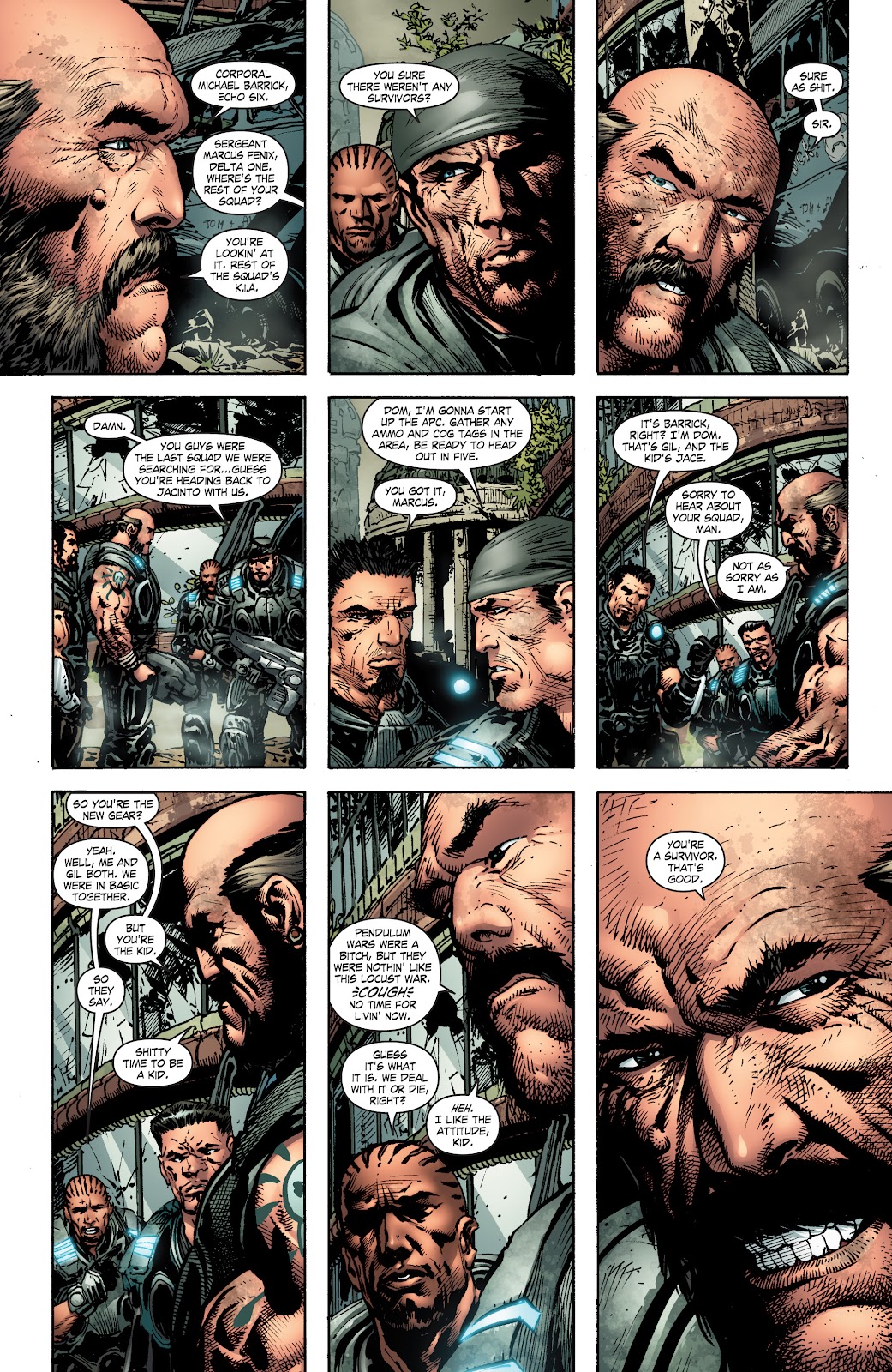 Gears Of War Issue #1 - Page 13