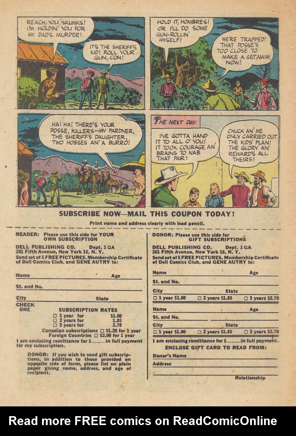 Gene Autry Comics (1946) Issue #49 - Page 50