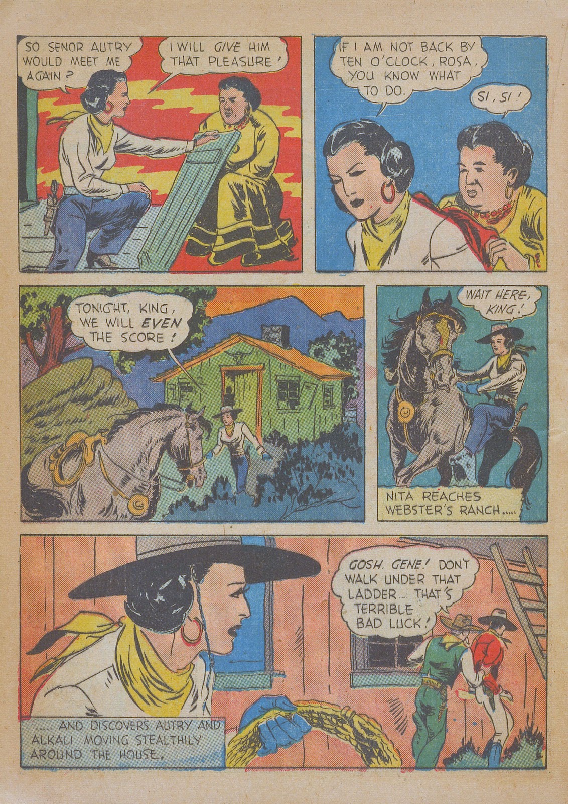 Gene Autry Comics Issue #10 - Page 44