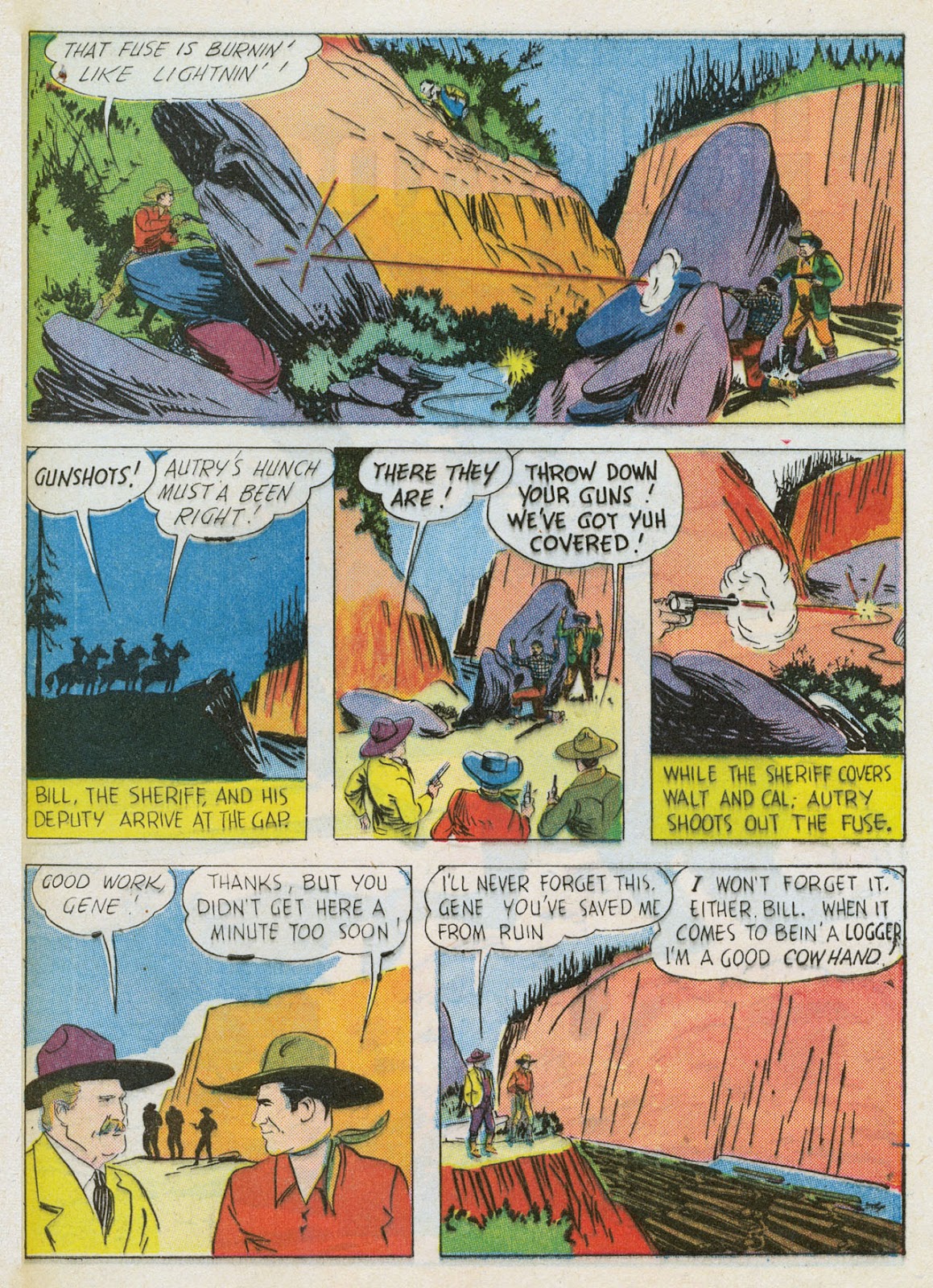 Gene Autry Comics Issue #11 - Page 57