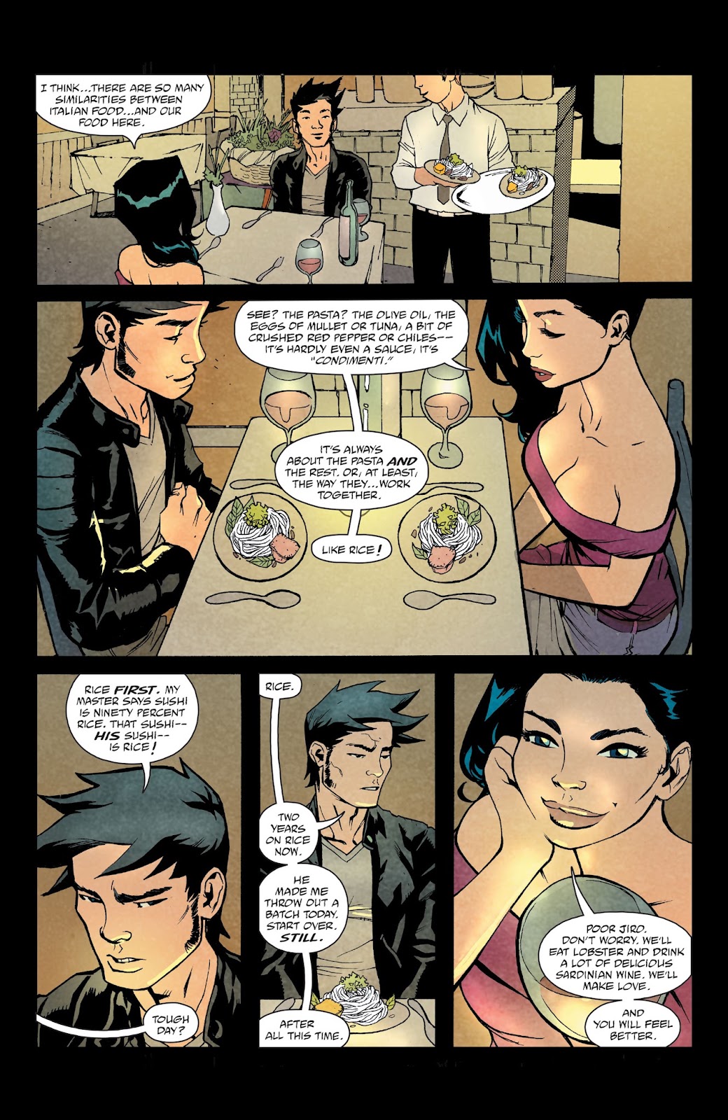 Get Jiro!: Blood & Sushi TPB - Page 36