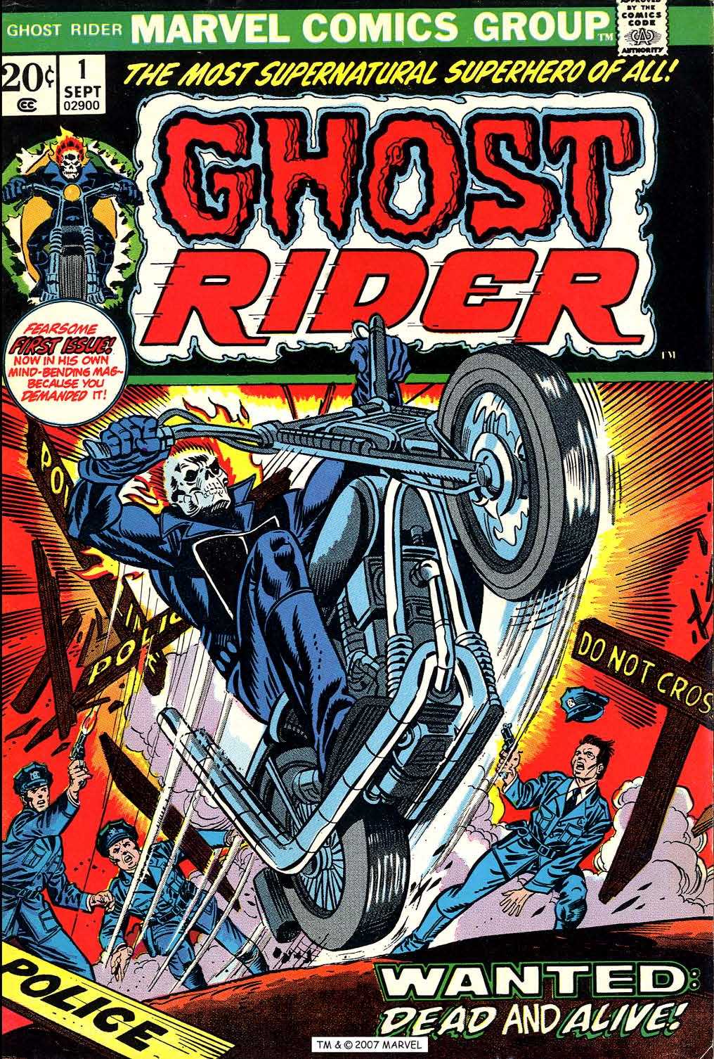 Ghost Rider (1973) Issue #1 - Page 1