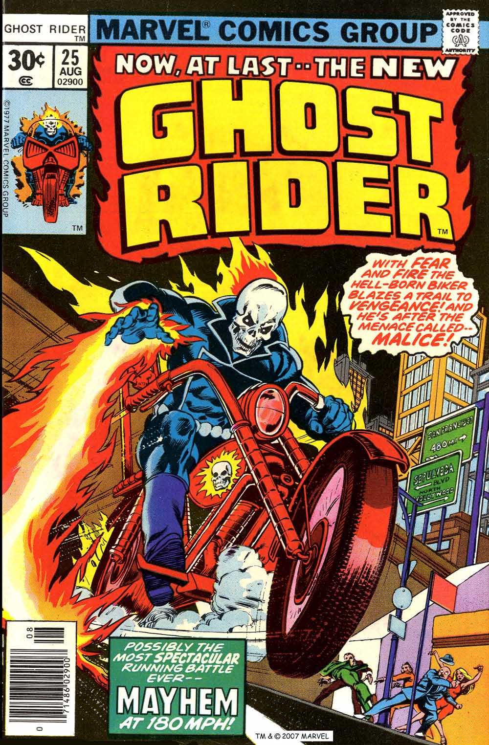 Ghost Rider (1973) Issue #25 - Page 1