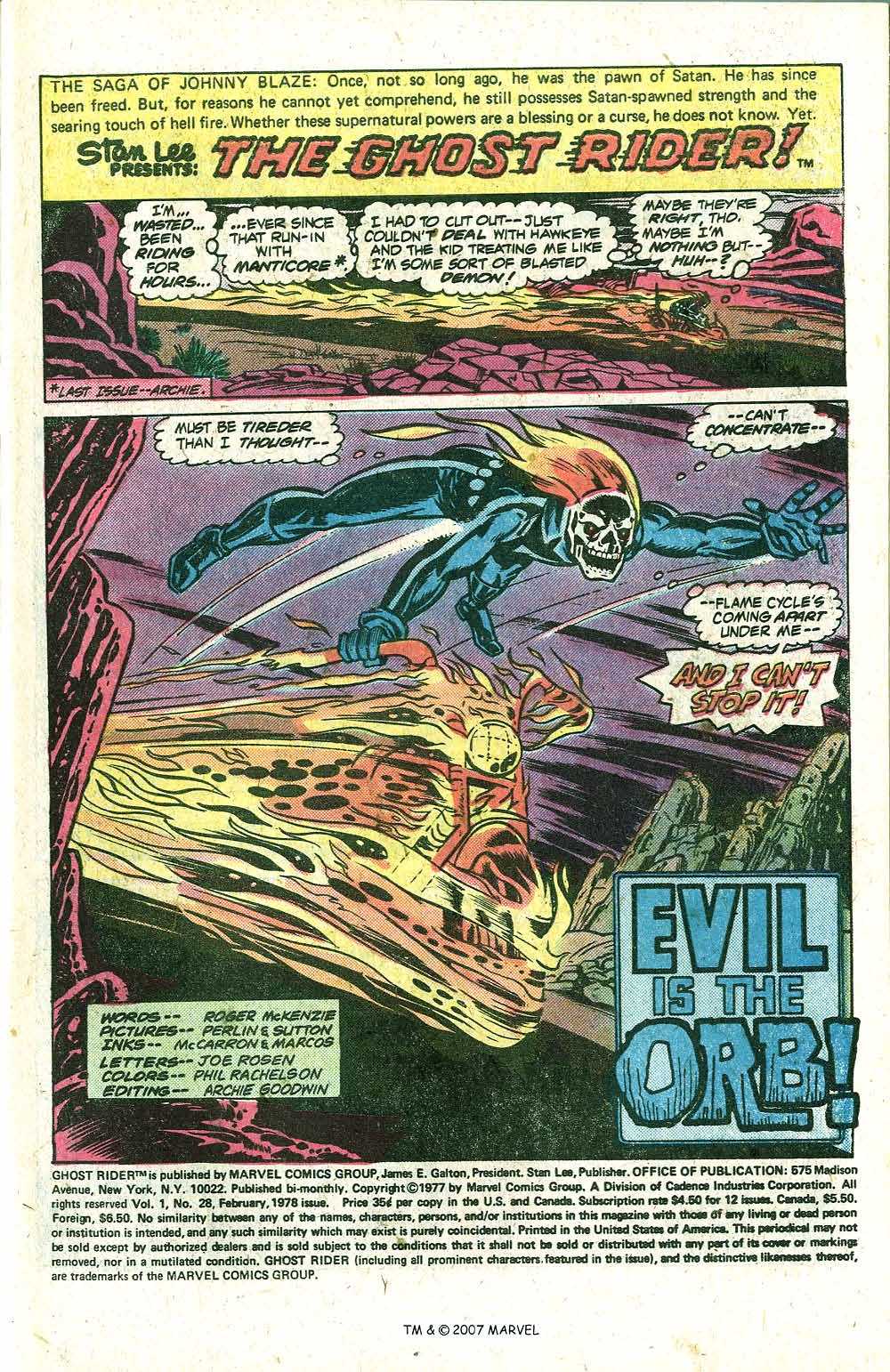 Ghost Rider (1973) Issue #28 - Page 3