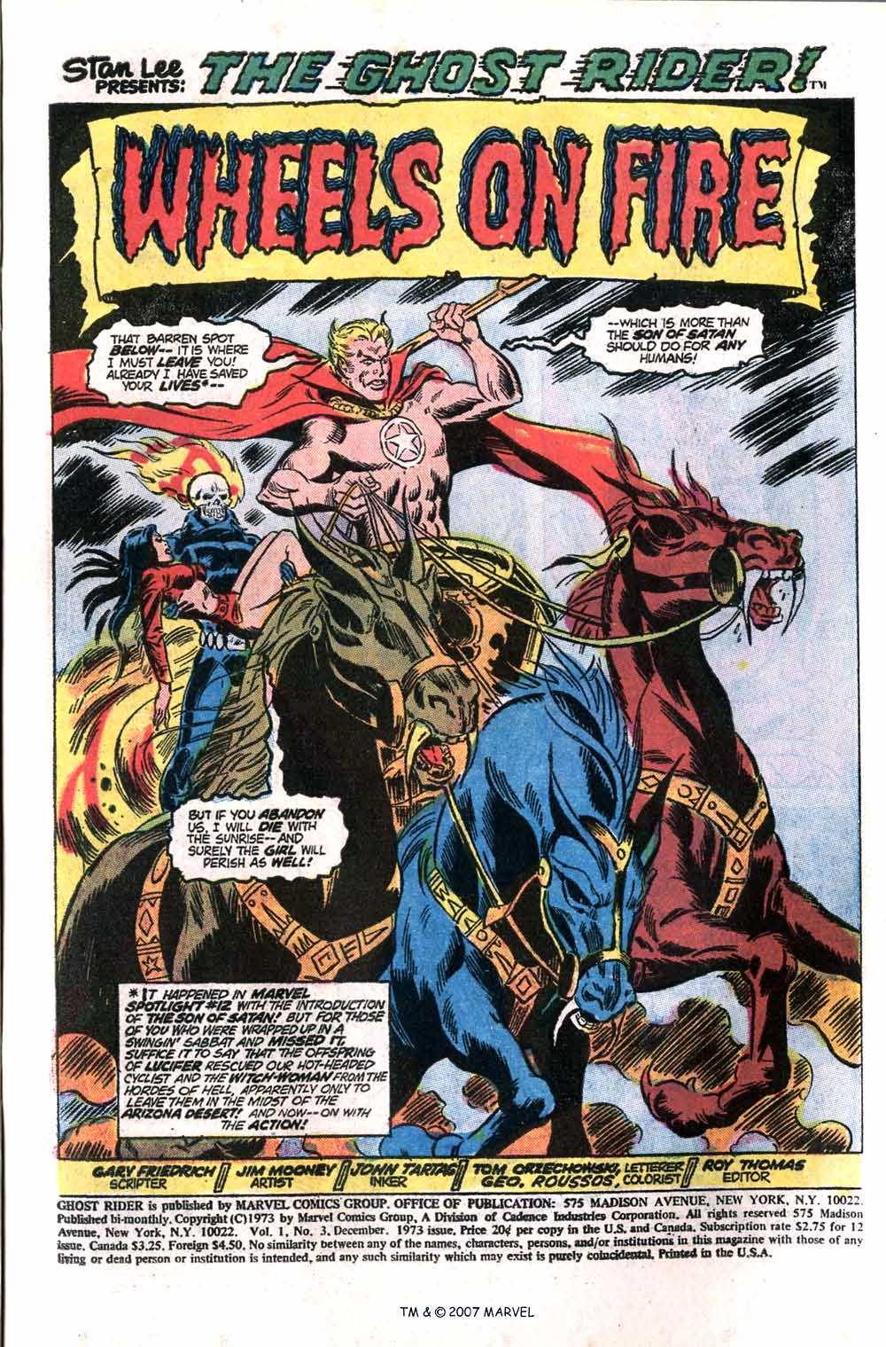 Ghost Rider (1973) Issue #3 - Page 3
