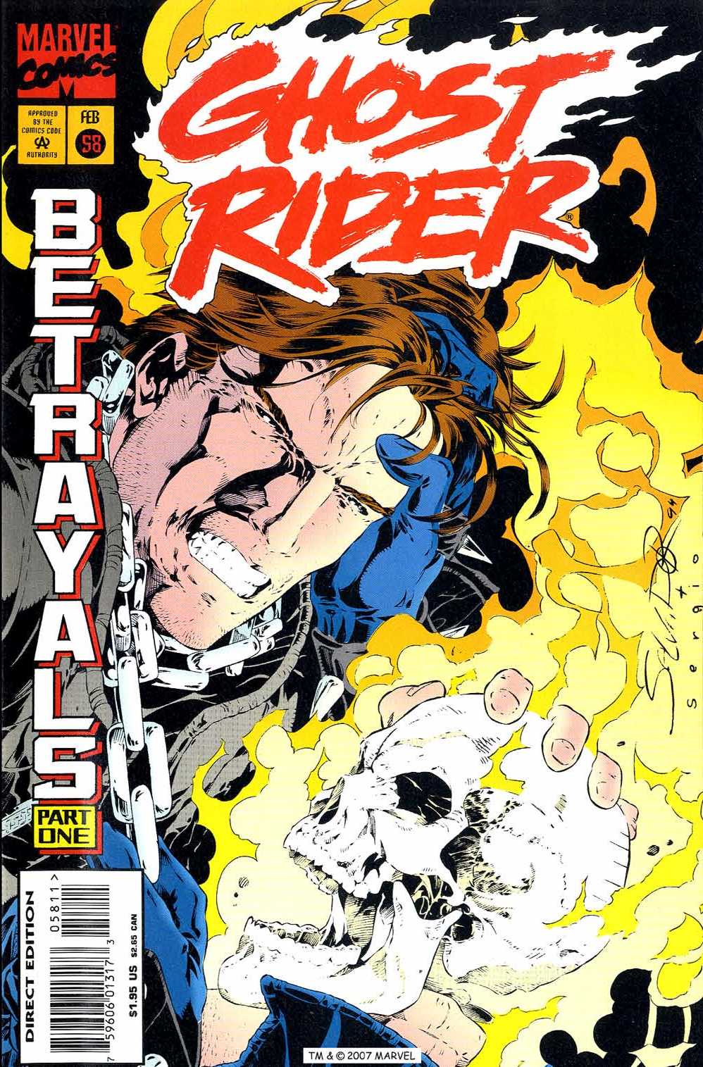 Ghost Rider (1990) Issue #58 - Page 1