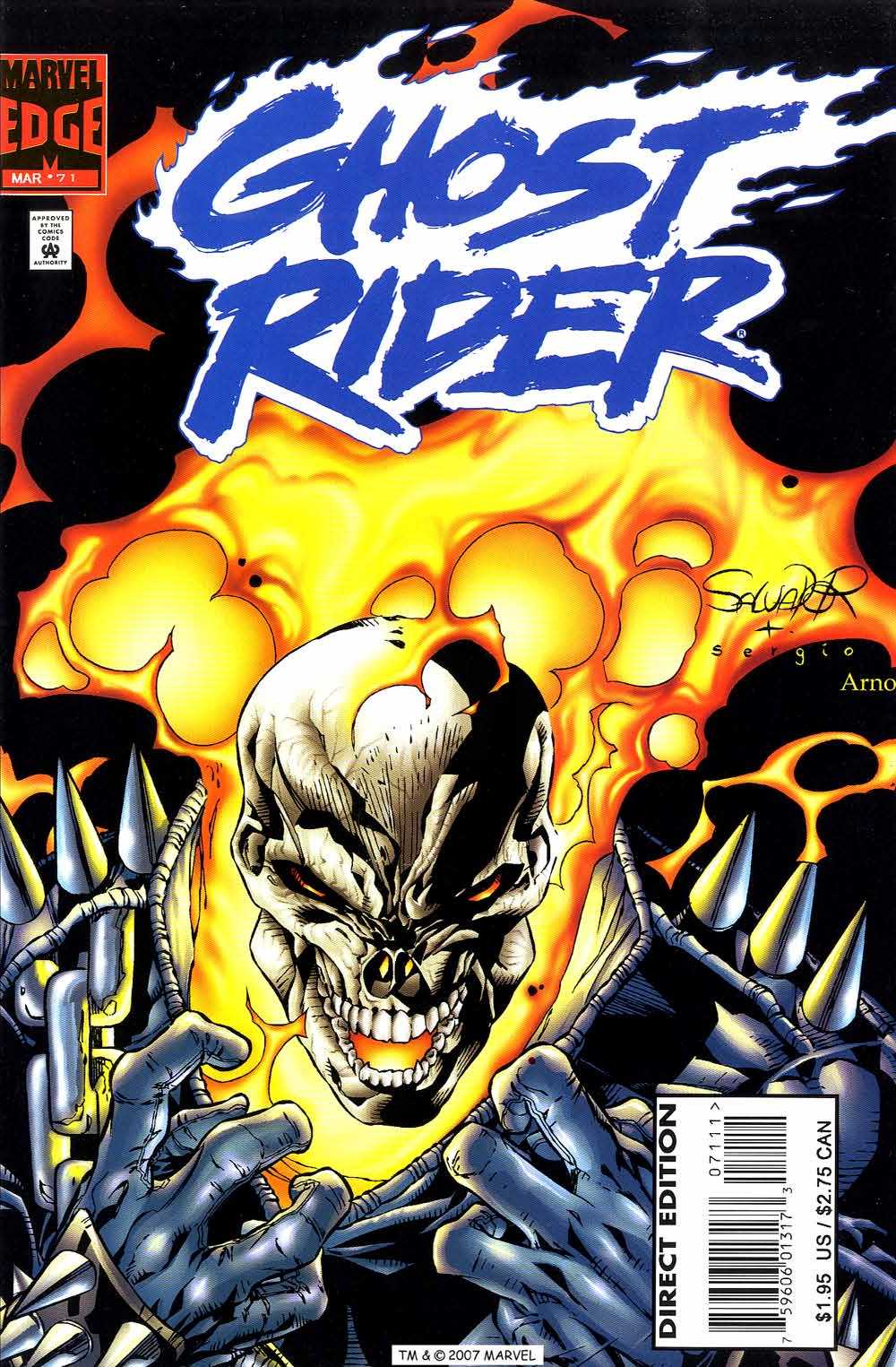 Ghost Rider (1990) Issue #71 - Page 1