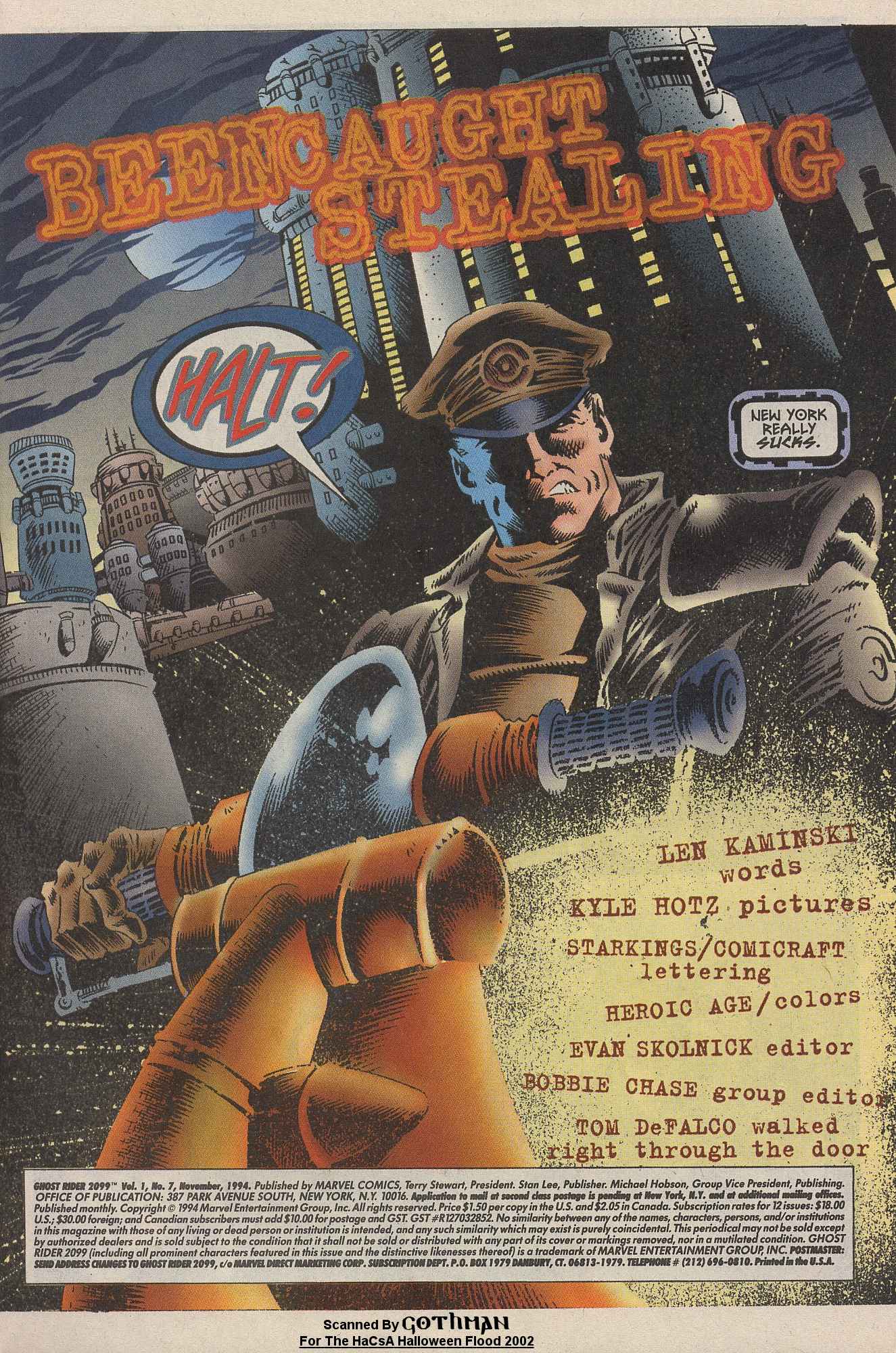 Ghost Rider 2099 (1994) Issue #7 - Page 2