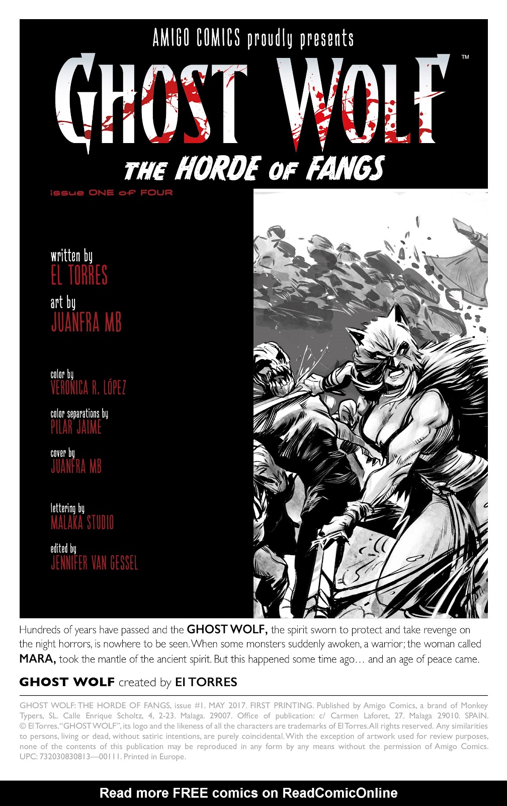 Ghost Wolf (2017) Issue #1 - Page 2