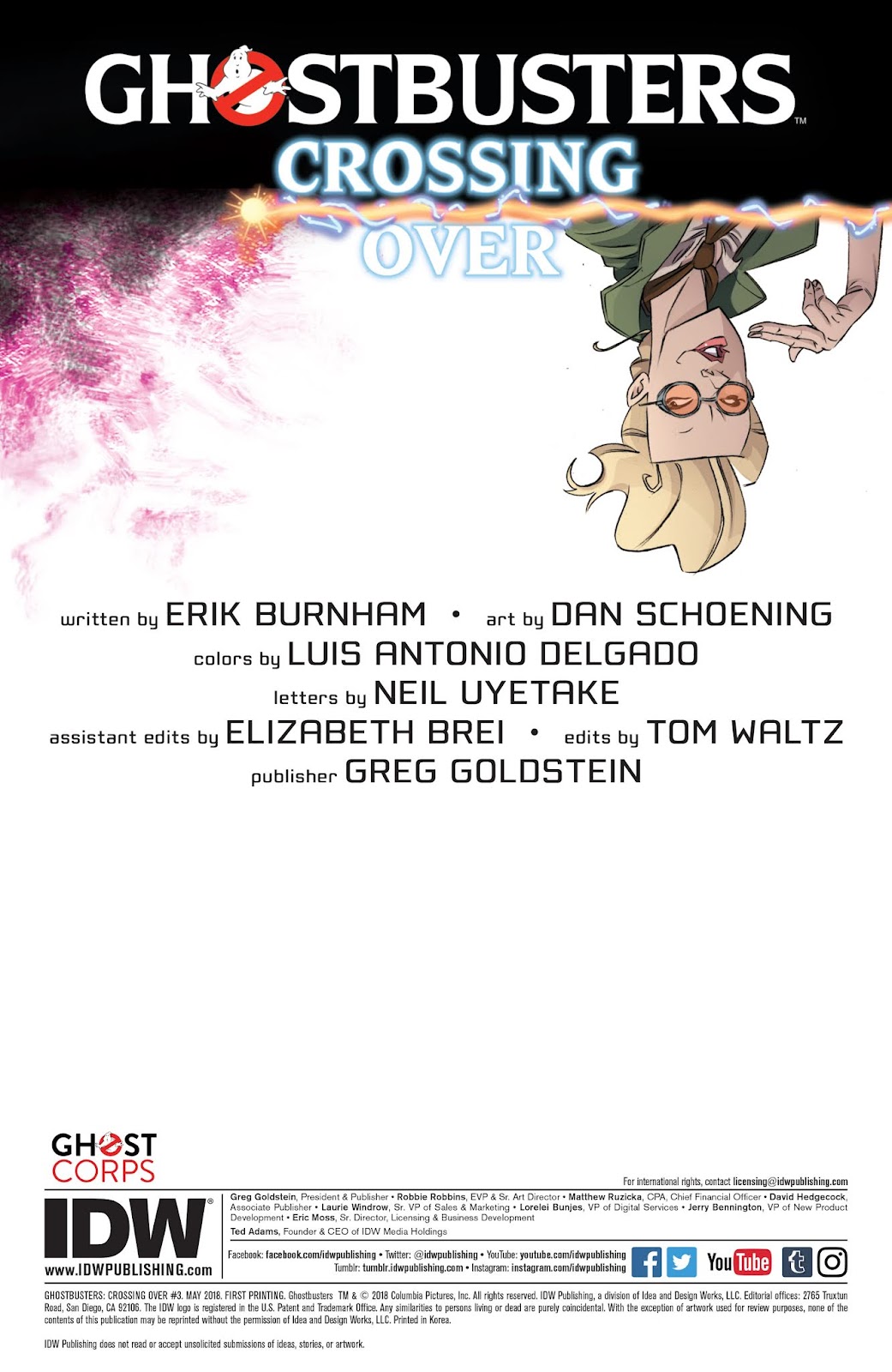 Ghostbusters: Crossing Over Issue #3 - Page 2