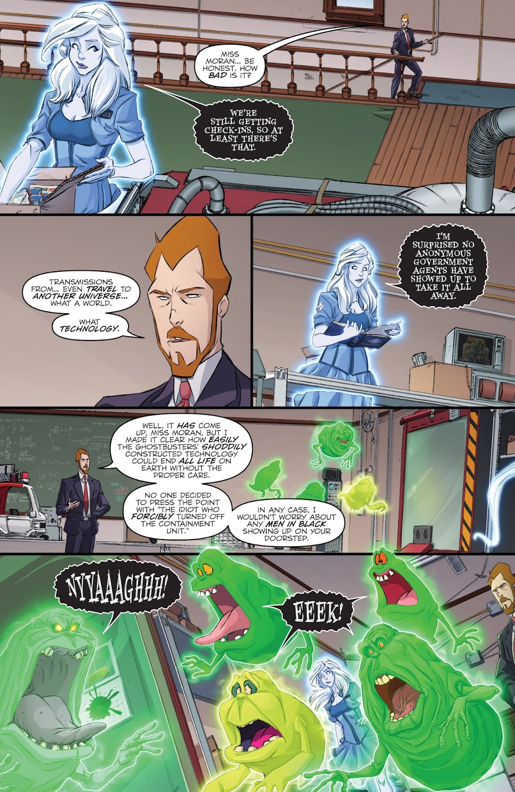 Ghostbusters: Crossing Over Issue #5 - Page 9