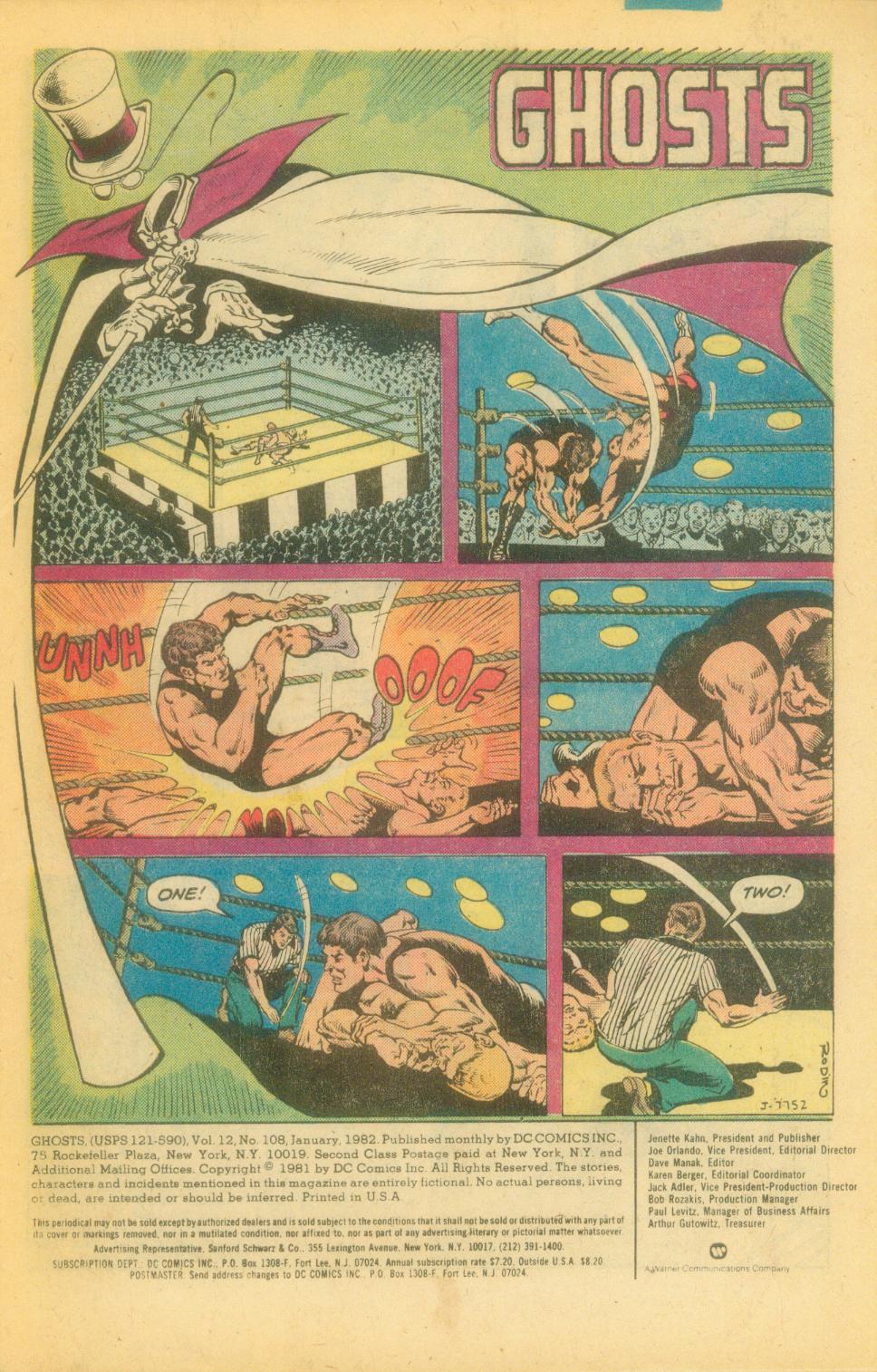Ghosts (1971) Issue #108 - Page 3