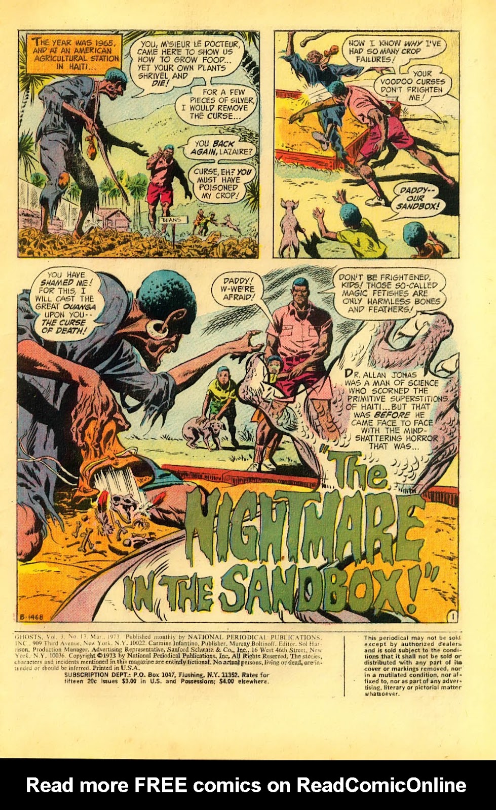 Ghosts (1971) Issue #13 - Page 3