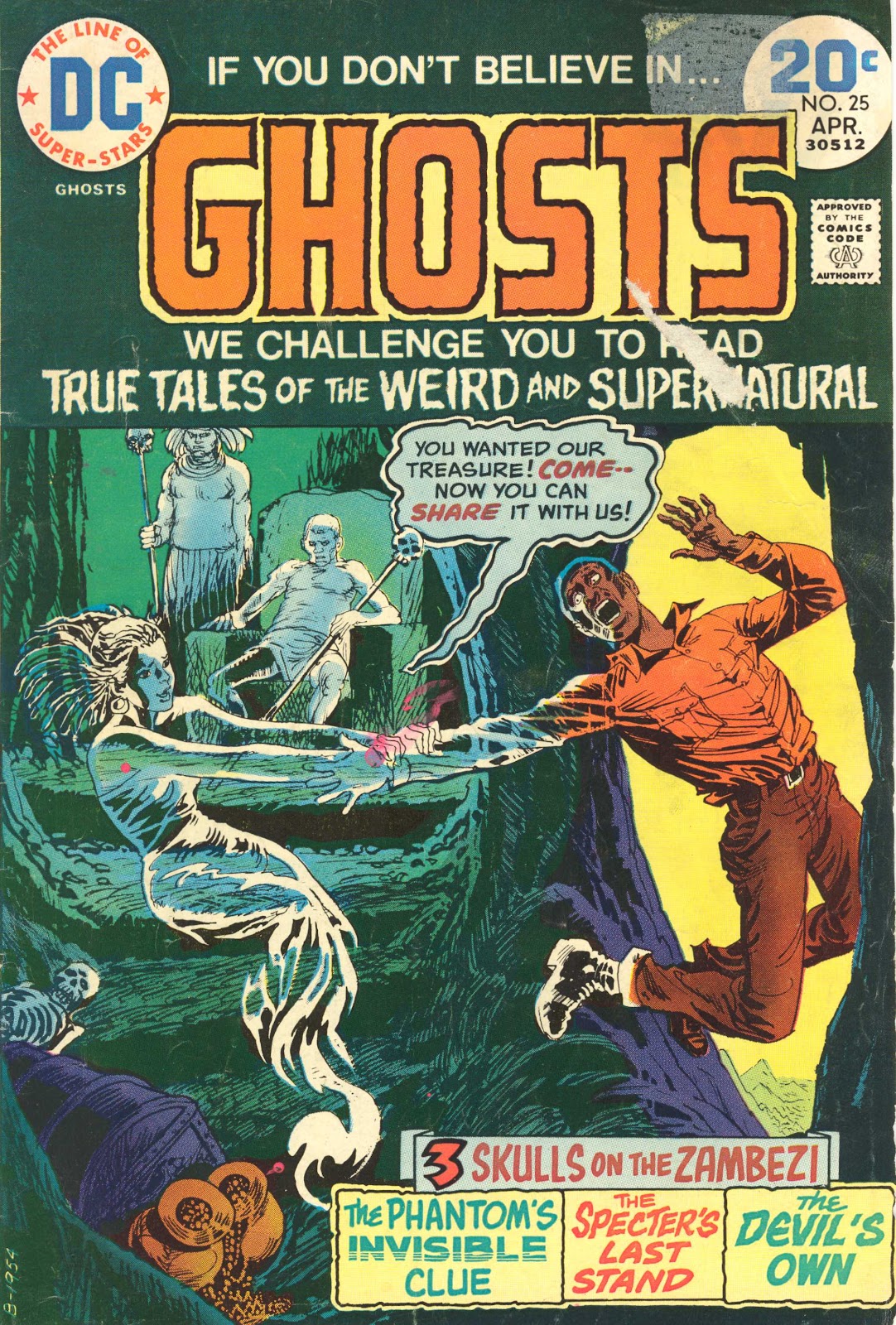Ghosts (1971) Issue #25 - Page 1