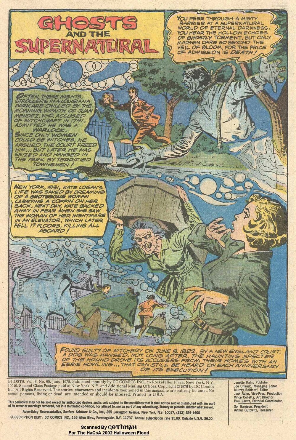 Ghosts (1971) Issue #65 - Page 2