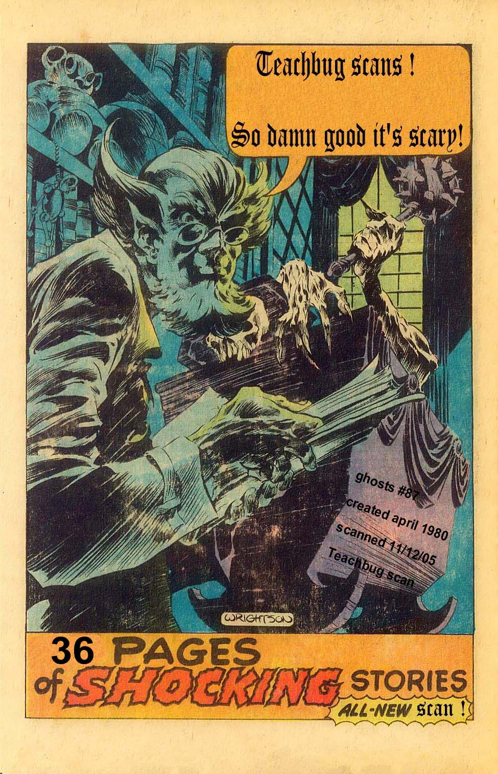 Ghosts (1971) Issue #87 - Page 1