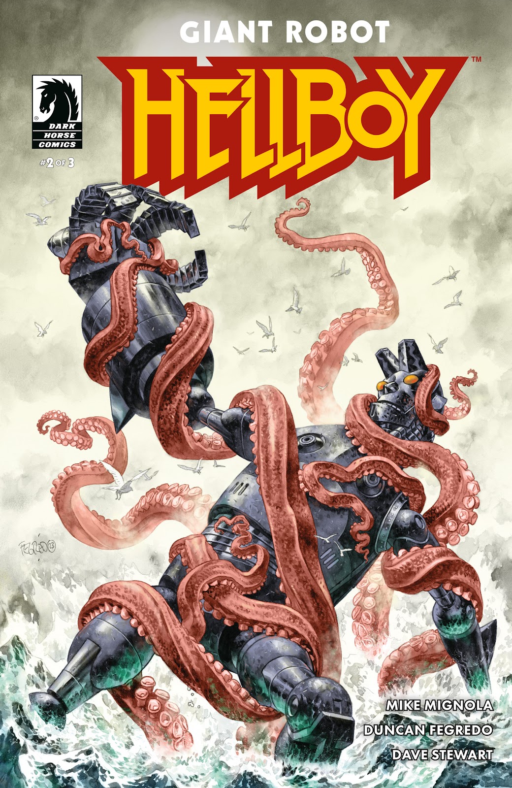 Giant Robot Hellboy Issue #2 - Page 1