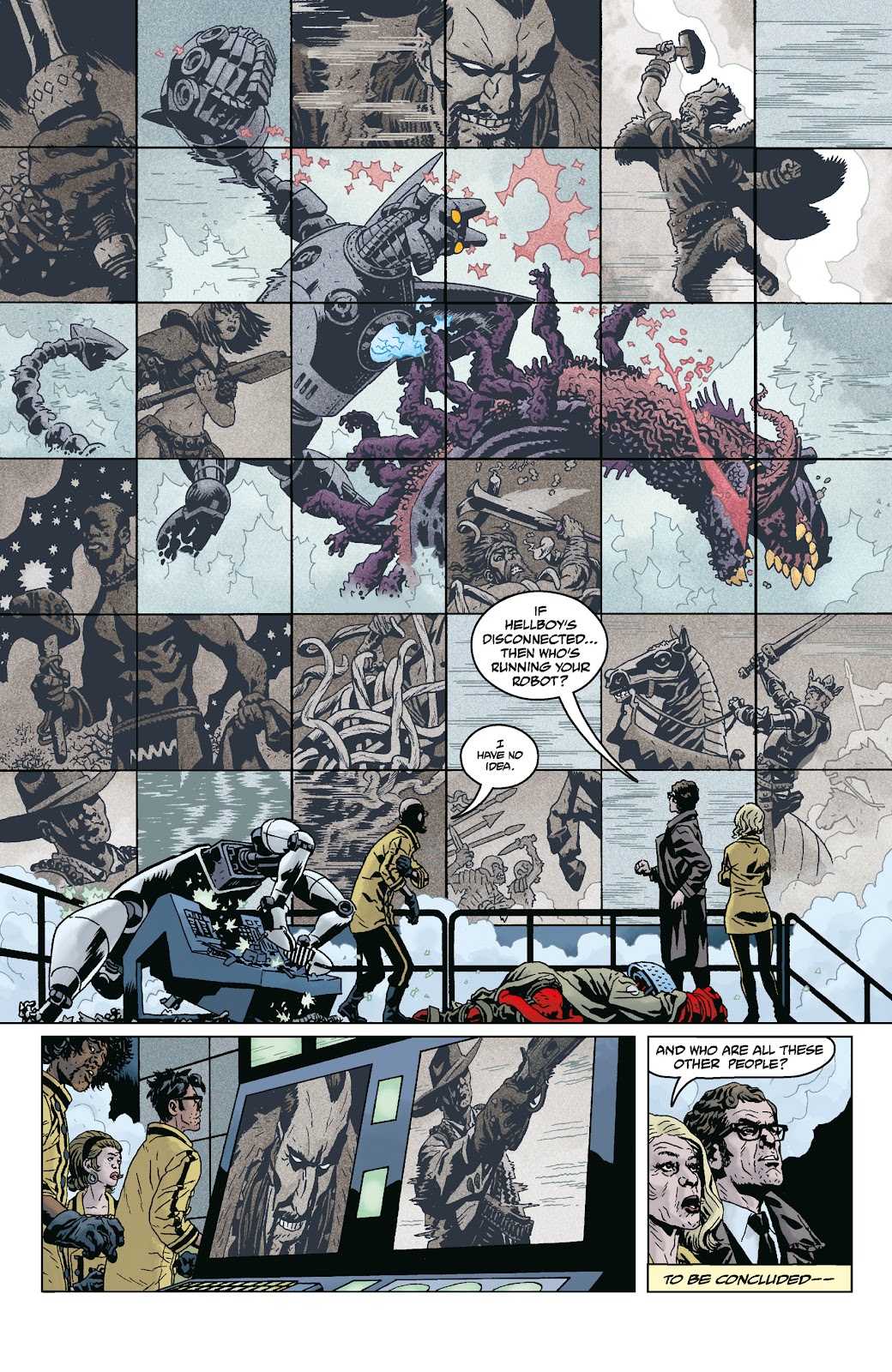 Giant Robot Hellboy Issue #2 - Page 22