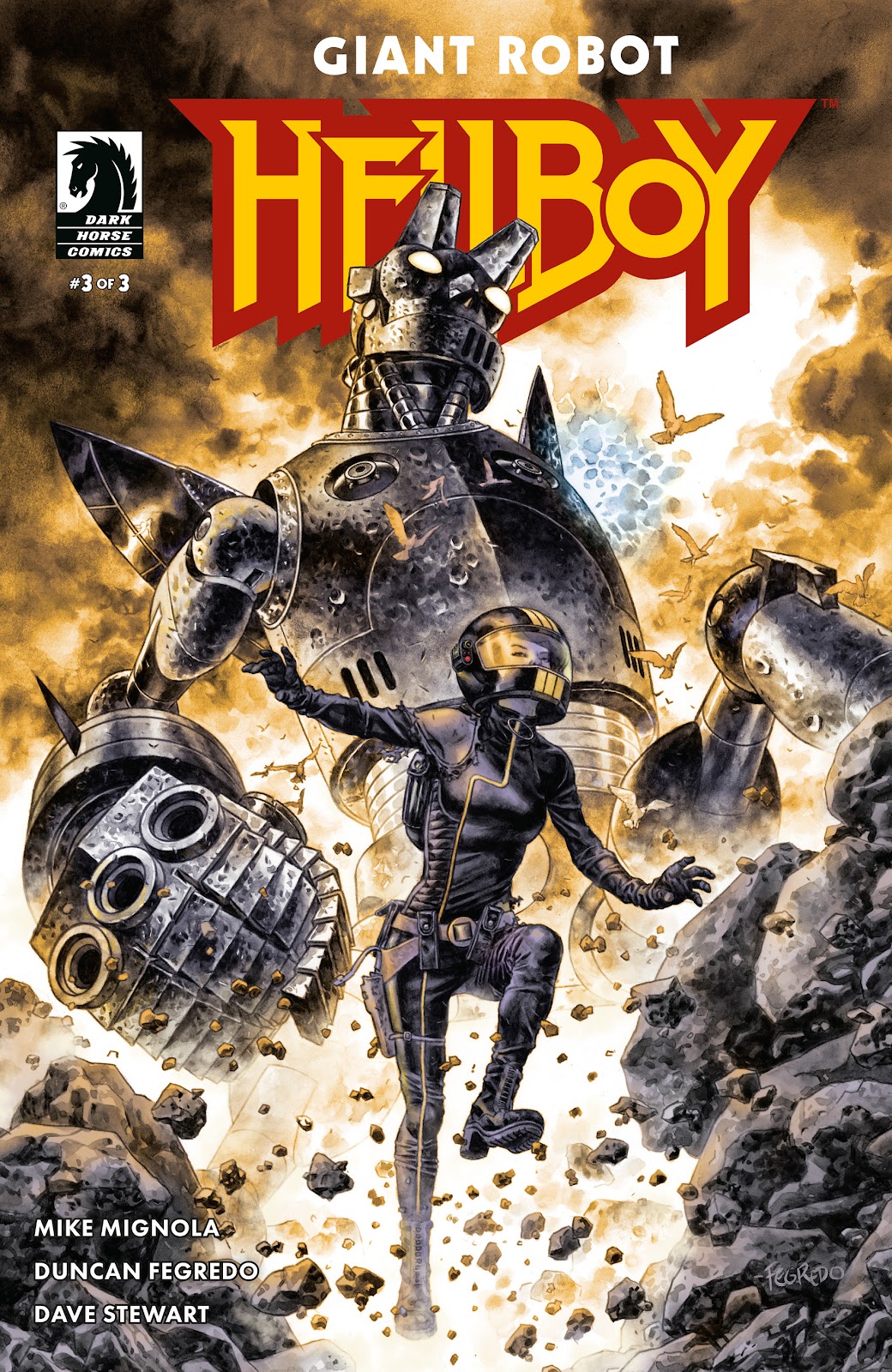 Giant Robot Hellboy Issue #3 - Page 1
