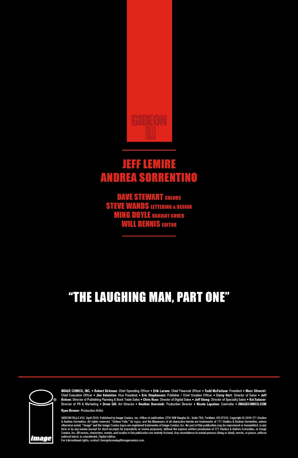 Gideon Falls Issue #12 - Page 2
