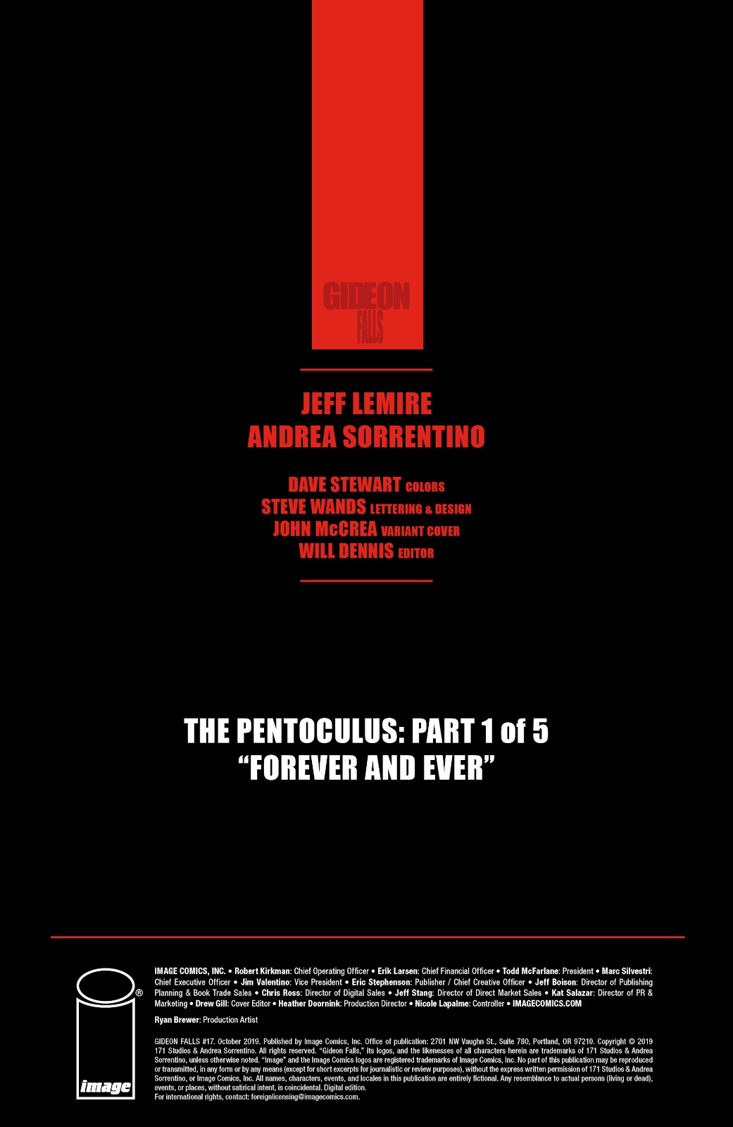 Gideon Falls Issue #17 - Page 2